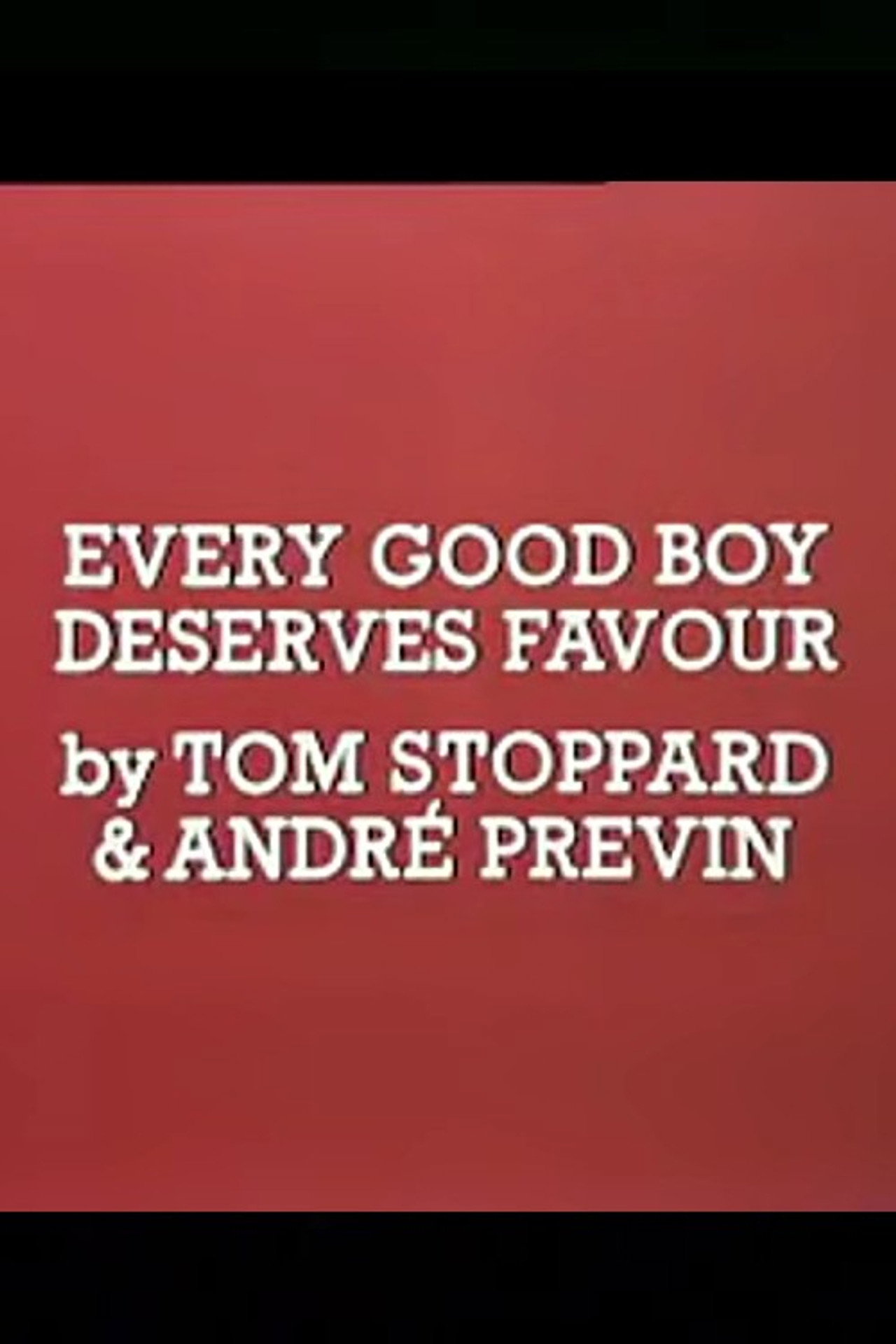 Every Good Boy Deserves Favour Backdrop