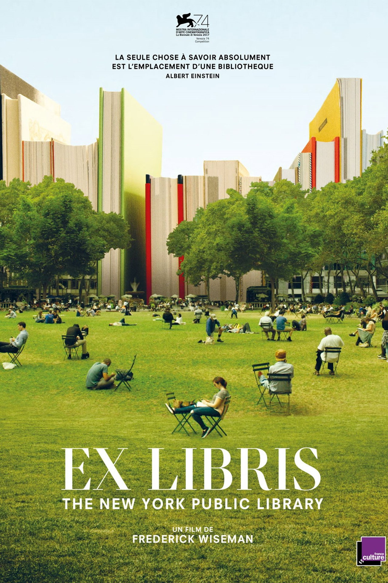 Ex Libris: The New York Public Library poster