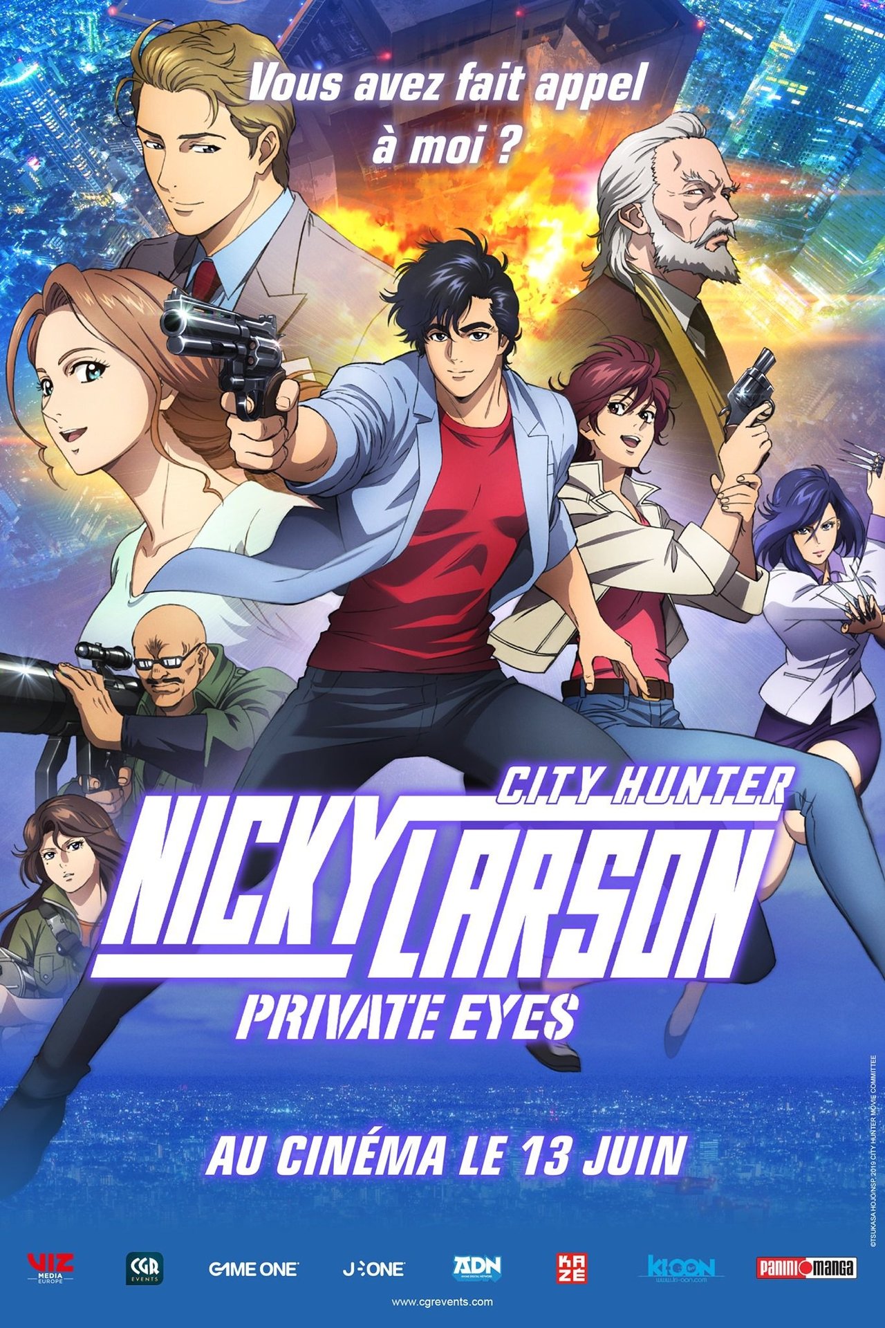Nicky Larson, City Hunter : Private Eyes poster