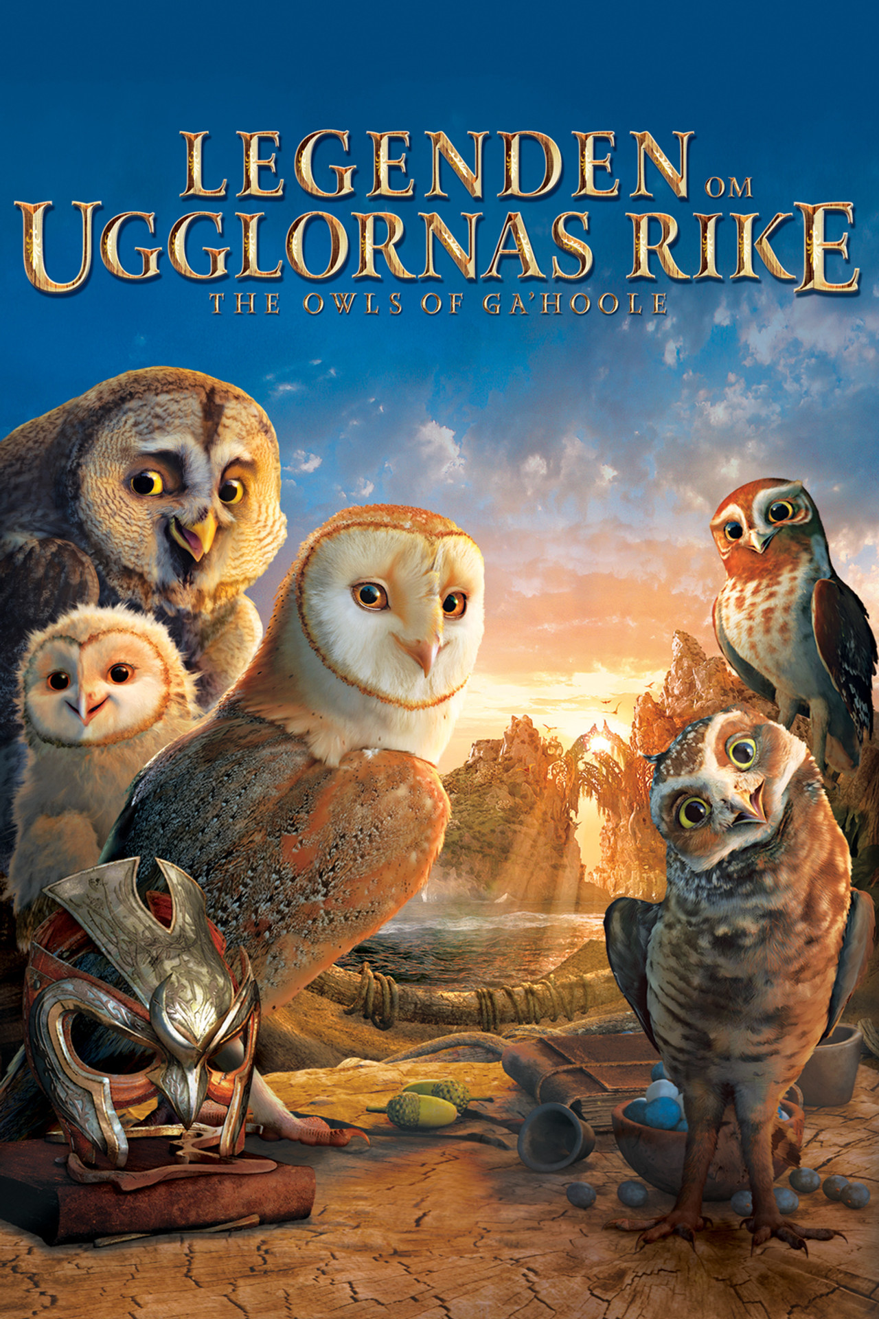 Legenden om ugglornas rike filmaffisch