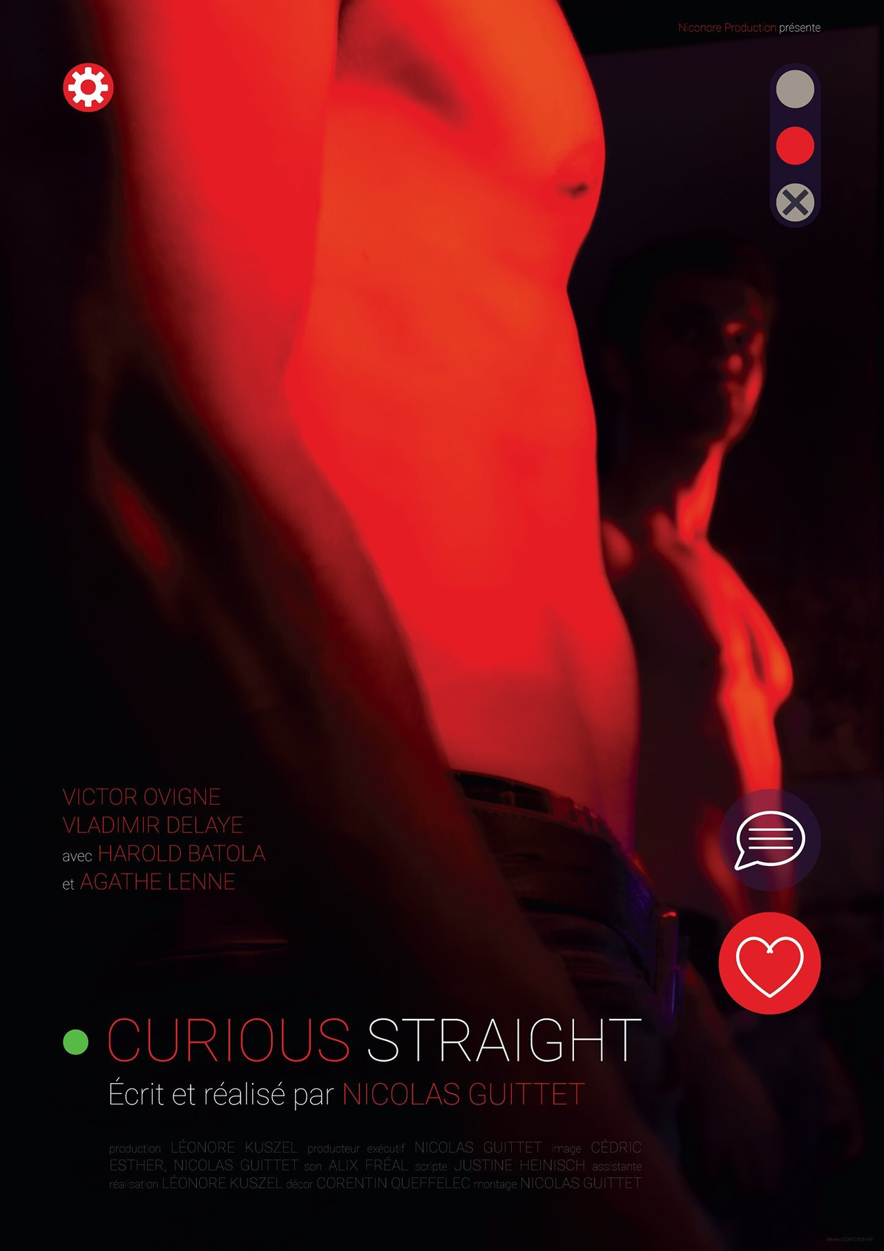 Curious Straight filmaffisch