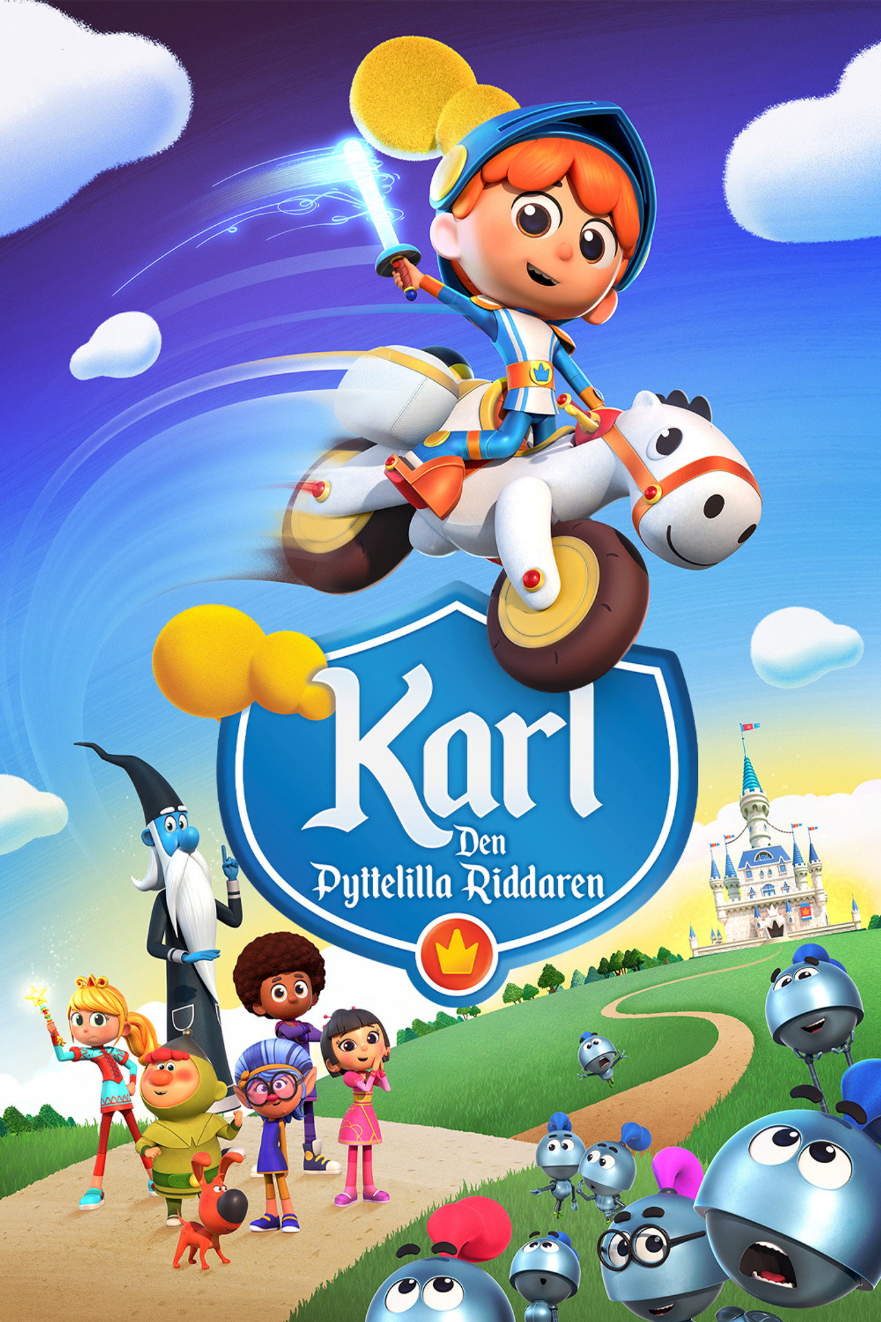 Karl, den pyttelilla riddaren affisch