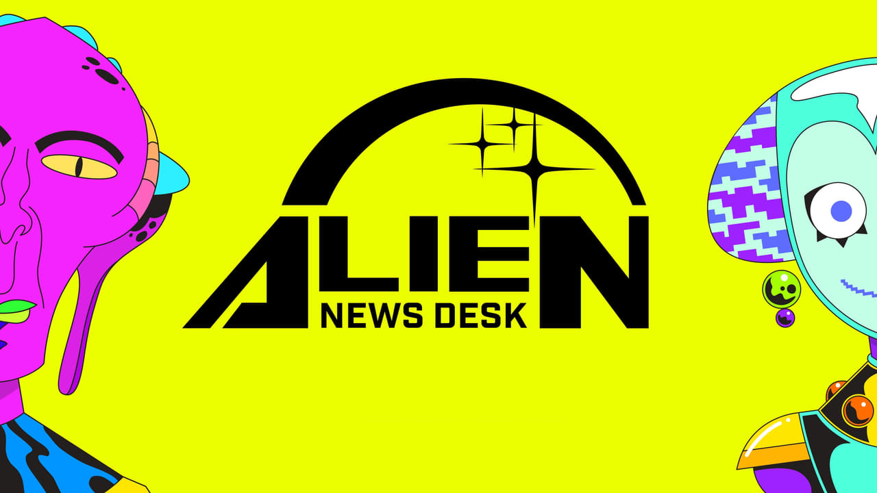 Alien News Desk background
