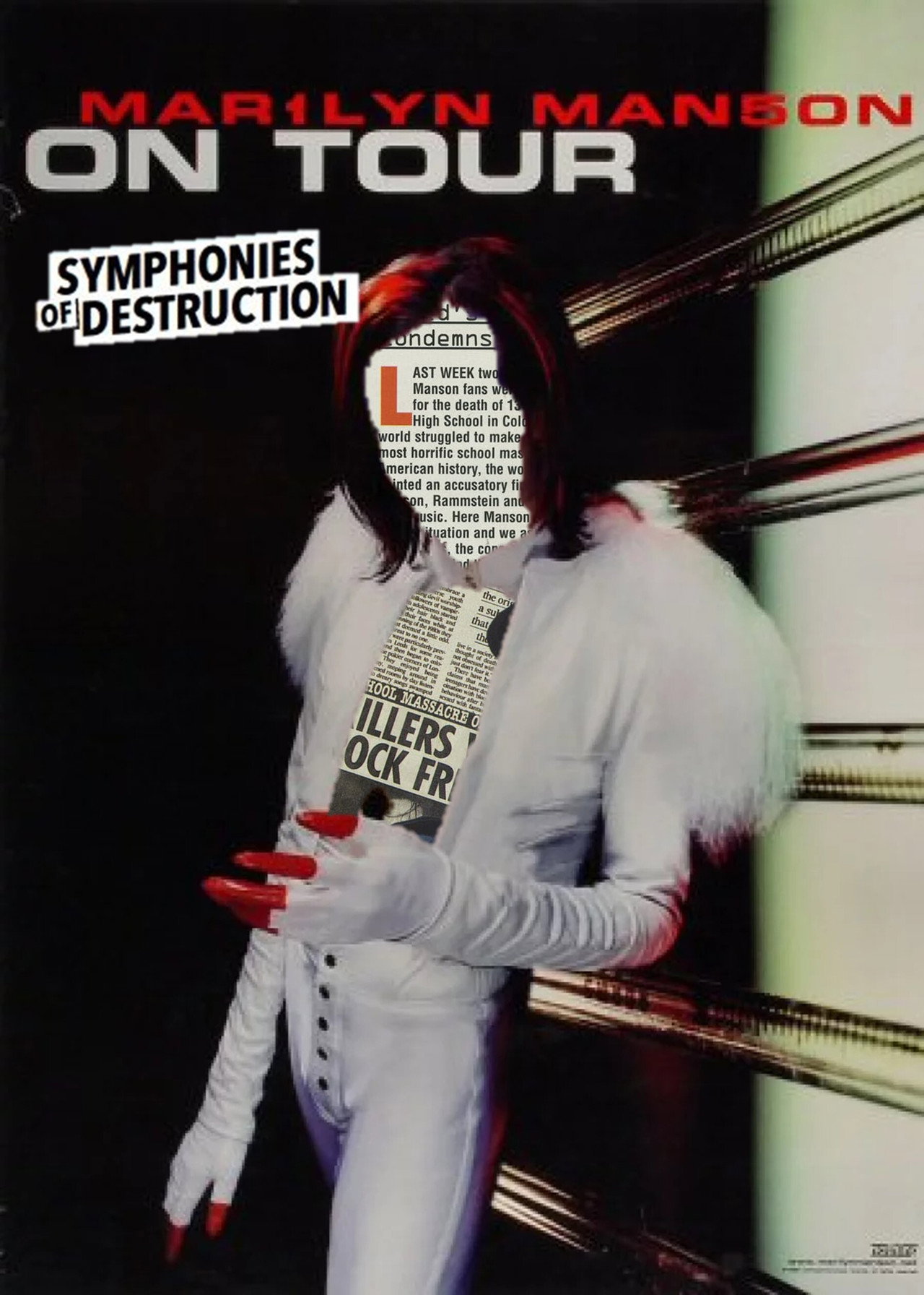 Marilyn Manson On Tour: Symphonies of Destruction Backdrop