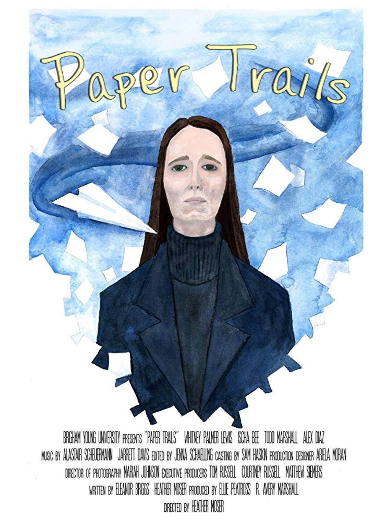 Paper Trails Backdrop