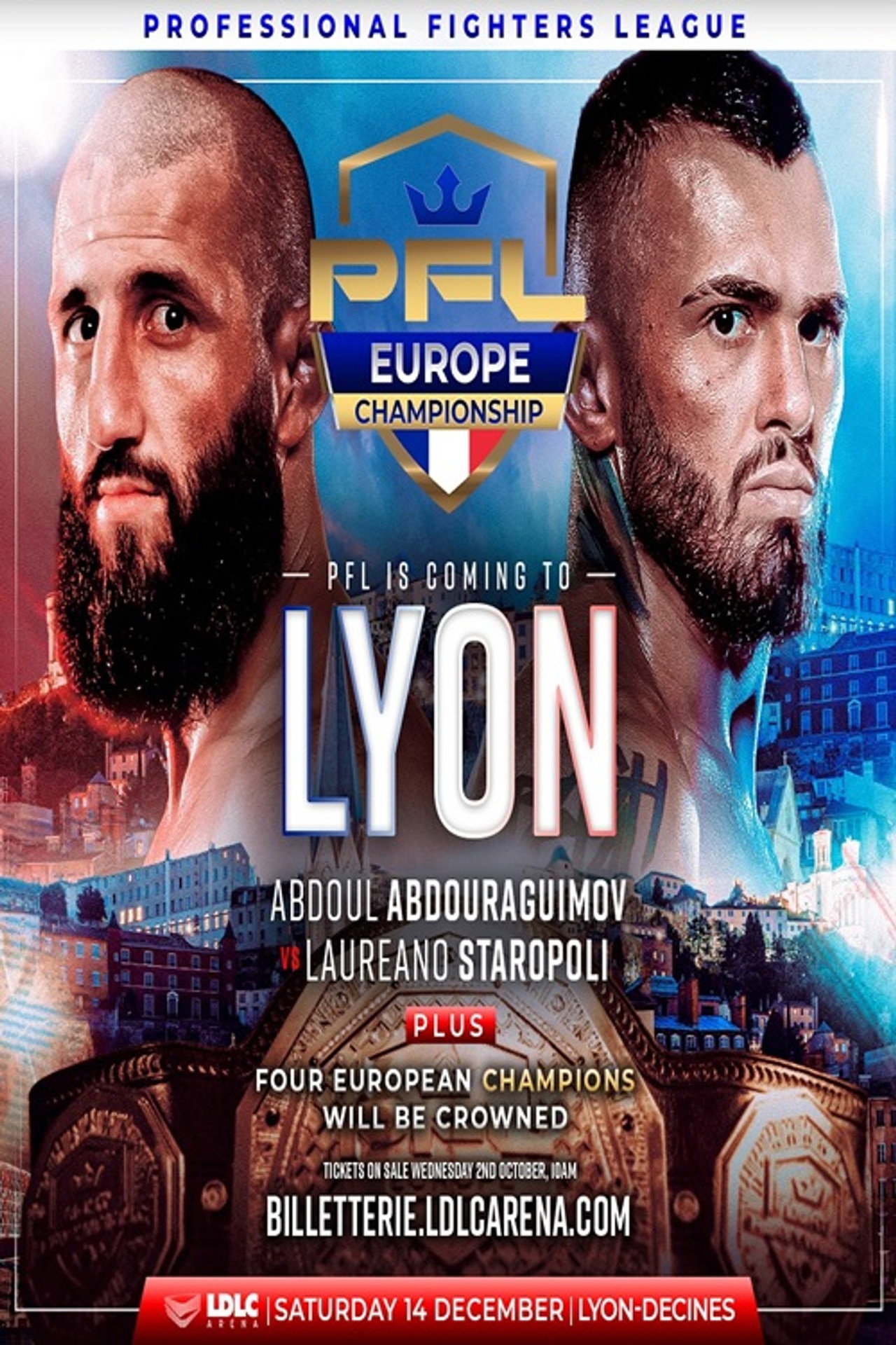 PFL Europe 4: 2024 Finals filmaffisch