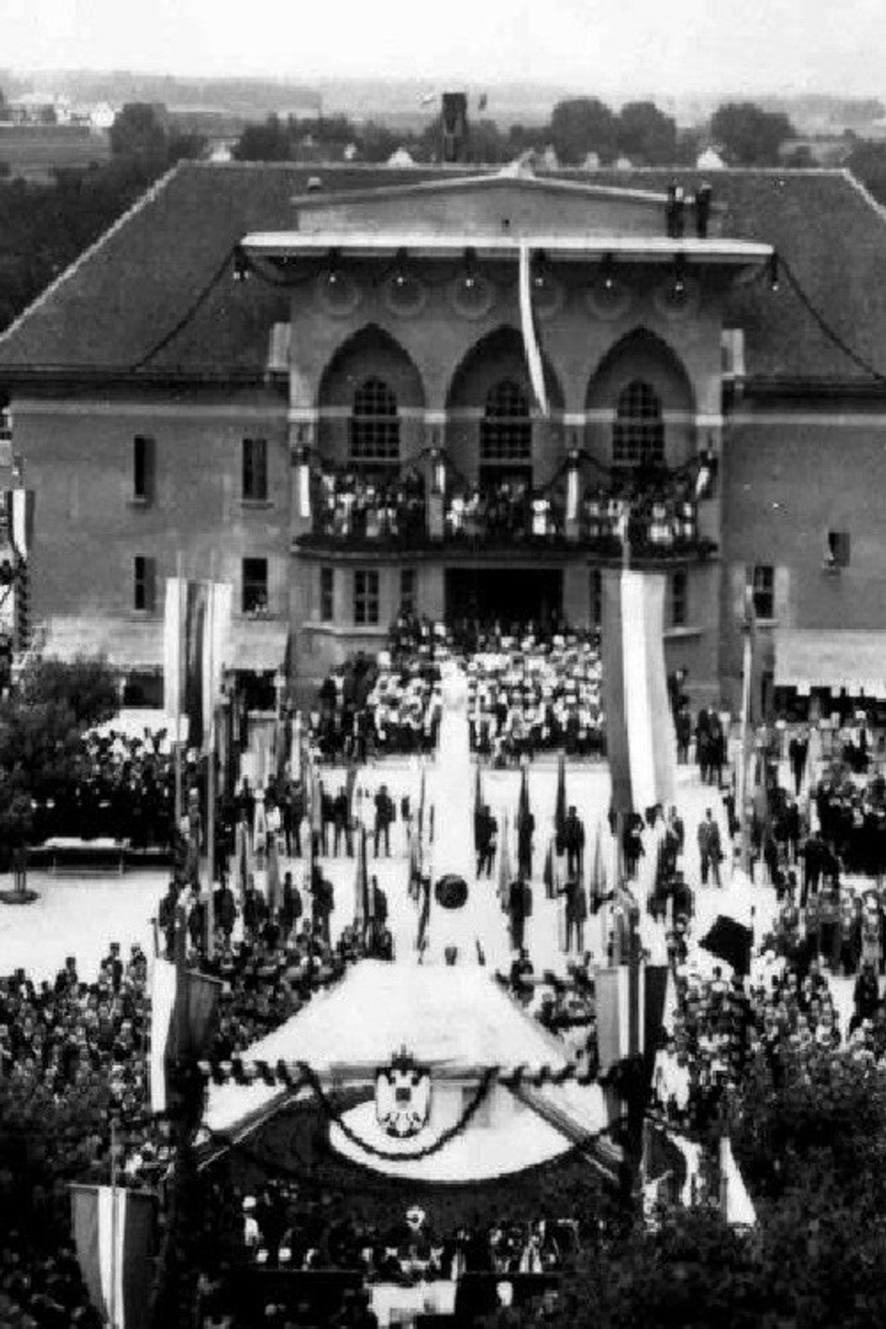 The Unveiling of the Monument to King Peter I in Kranj
