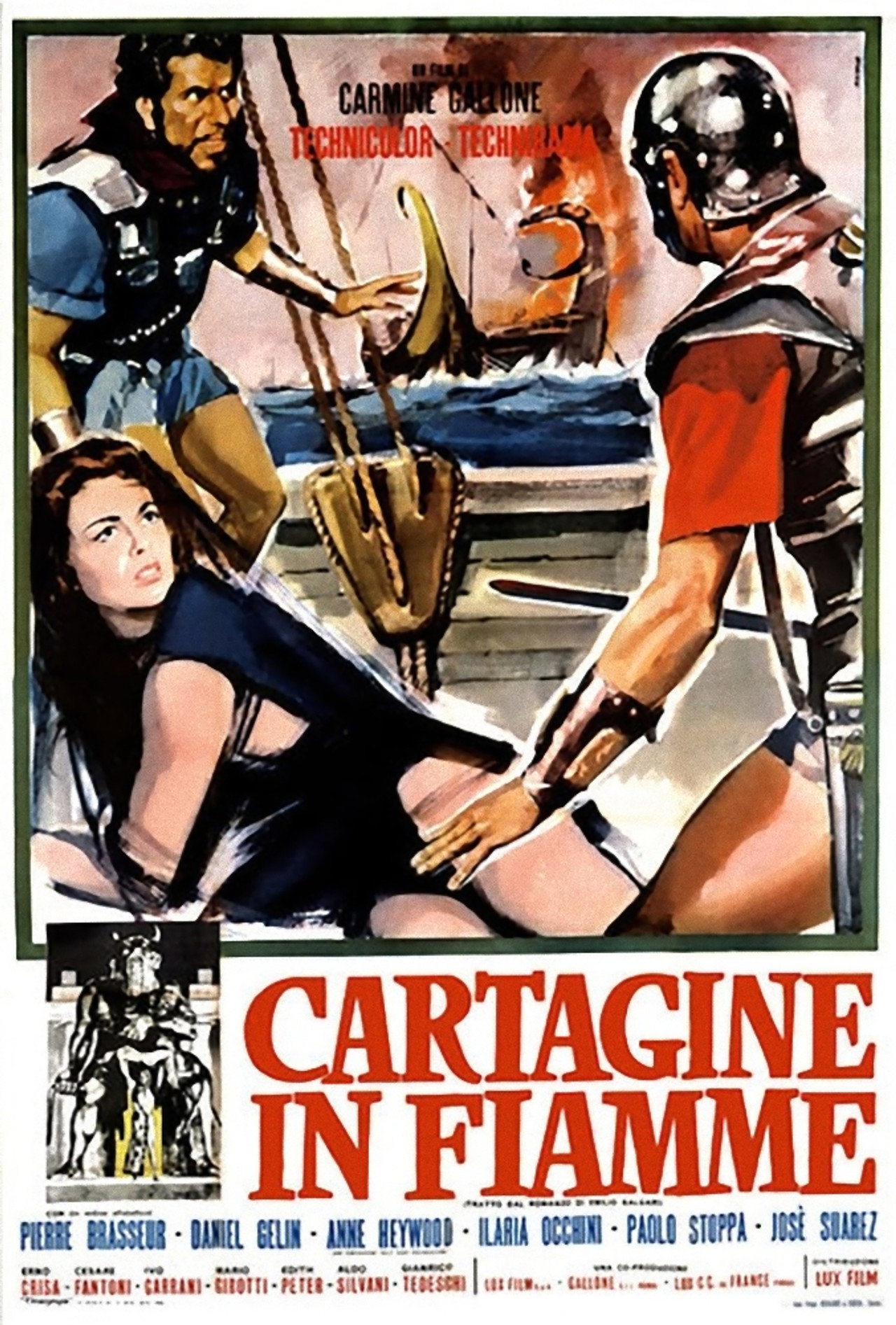 Cartagine in fiamme filmaffisch