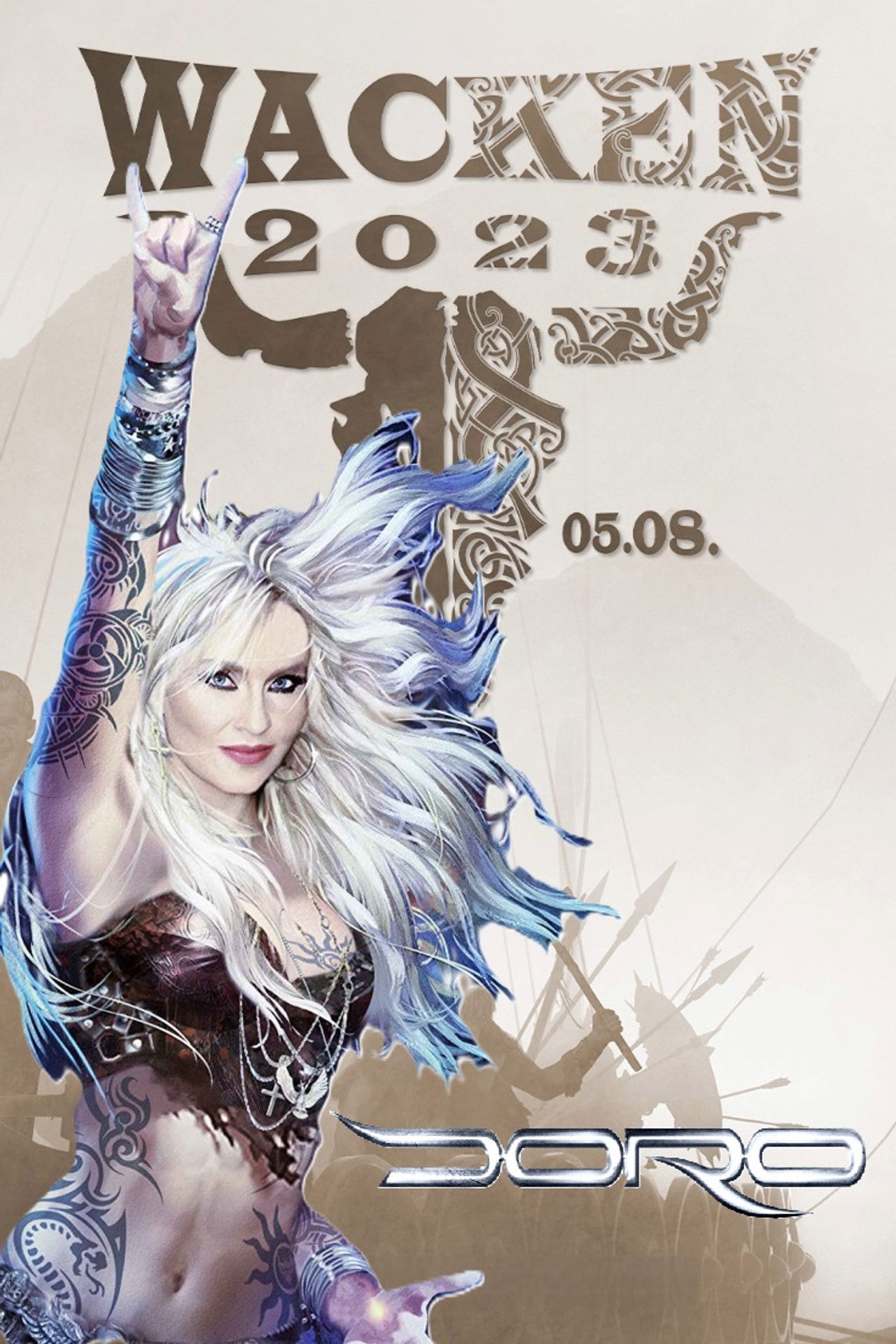 Doro - Live at Wacken Open Air 2023 Backdrop