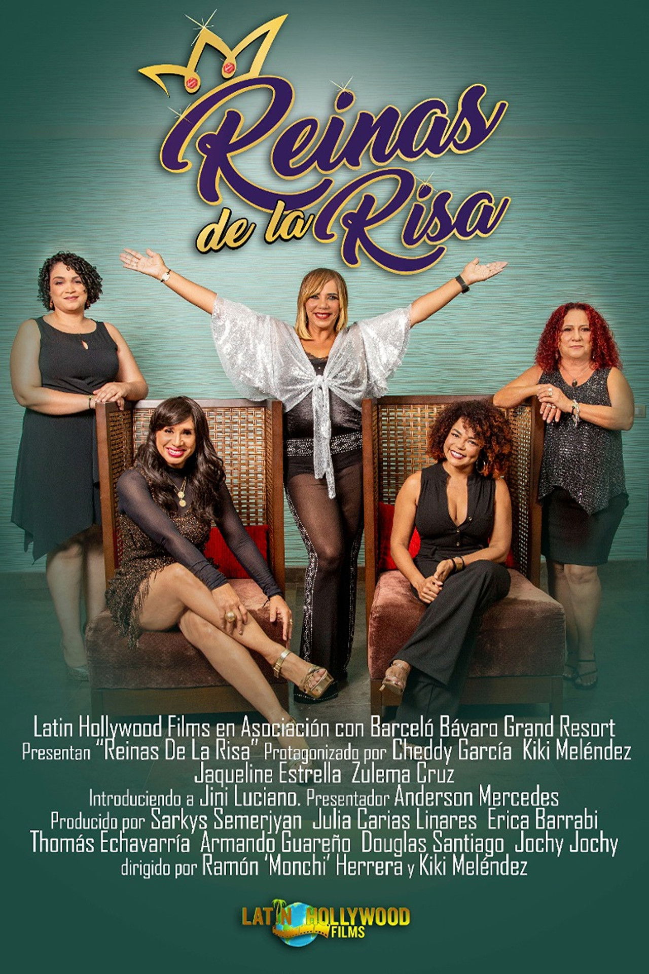 Reinas de la Risa Backdrop