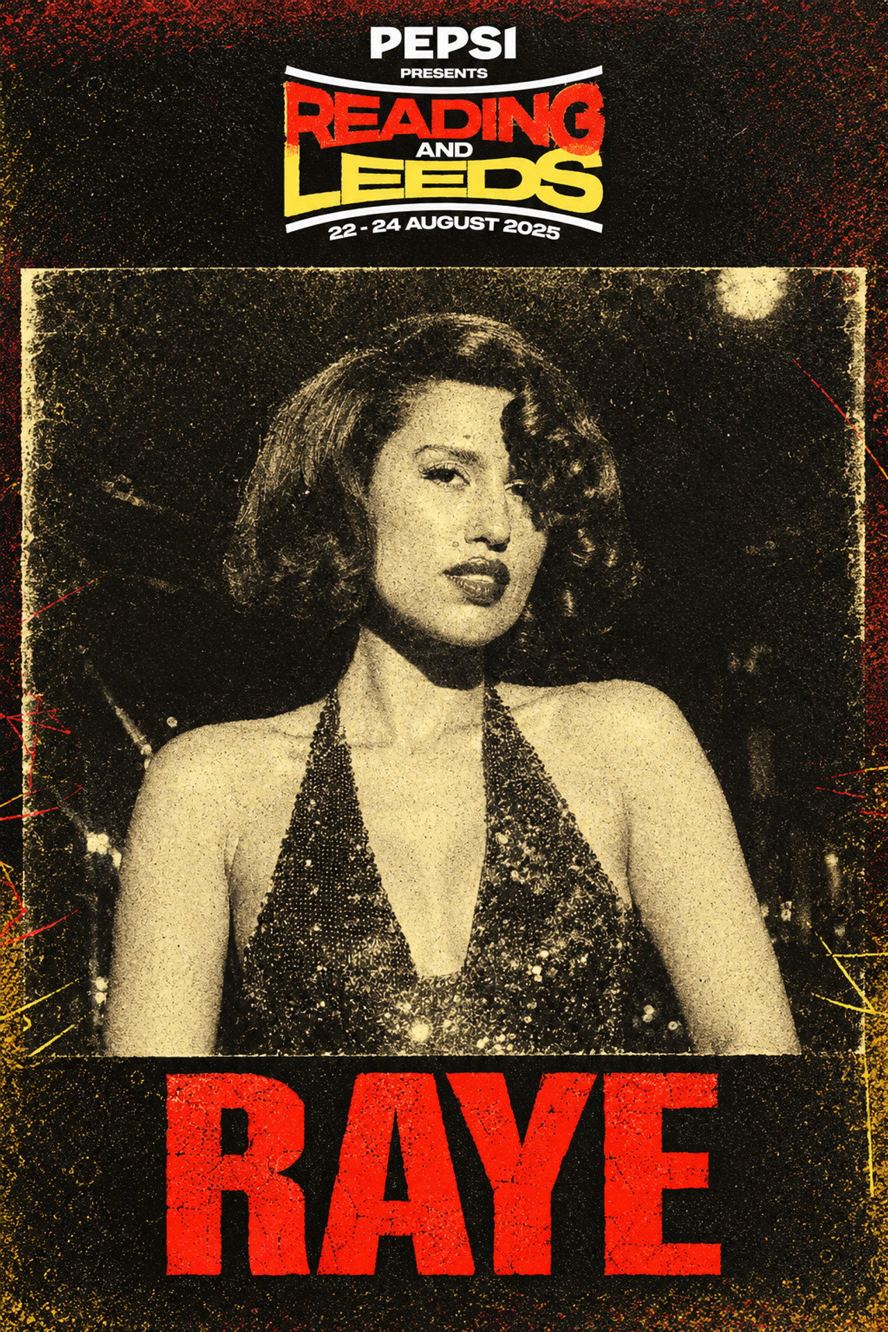 RAYE: Radio 1 at Reading and Leeds Festival 2026 poster