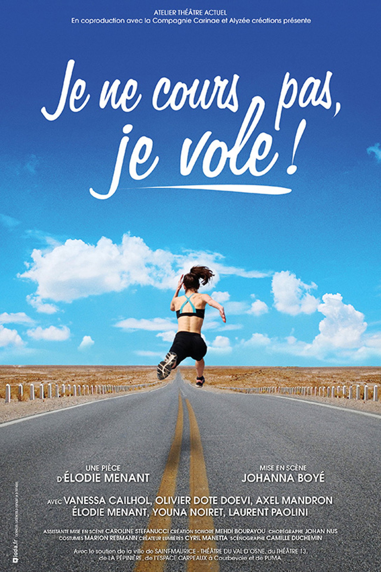 Je ne cours pas, je vole ! filmaffisch