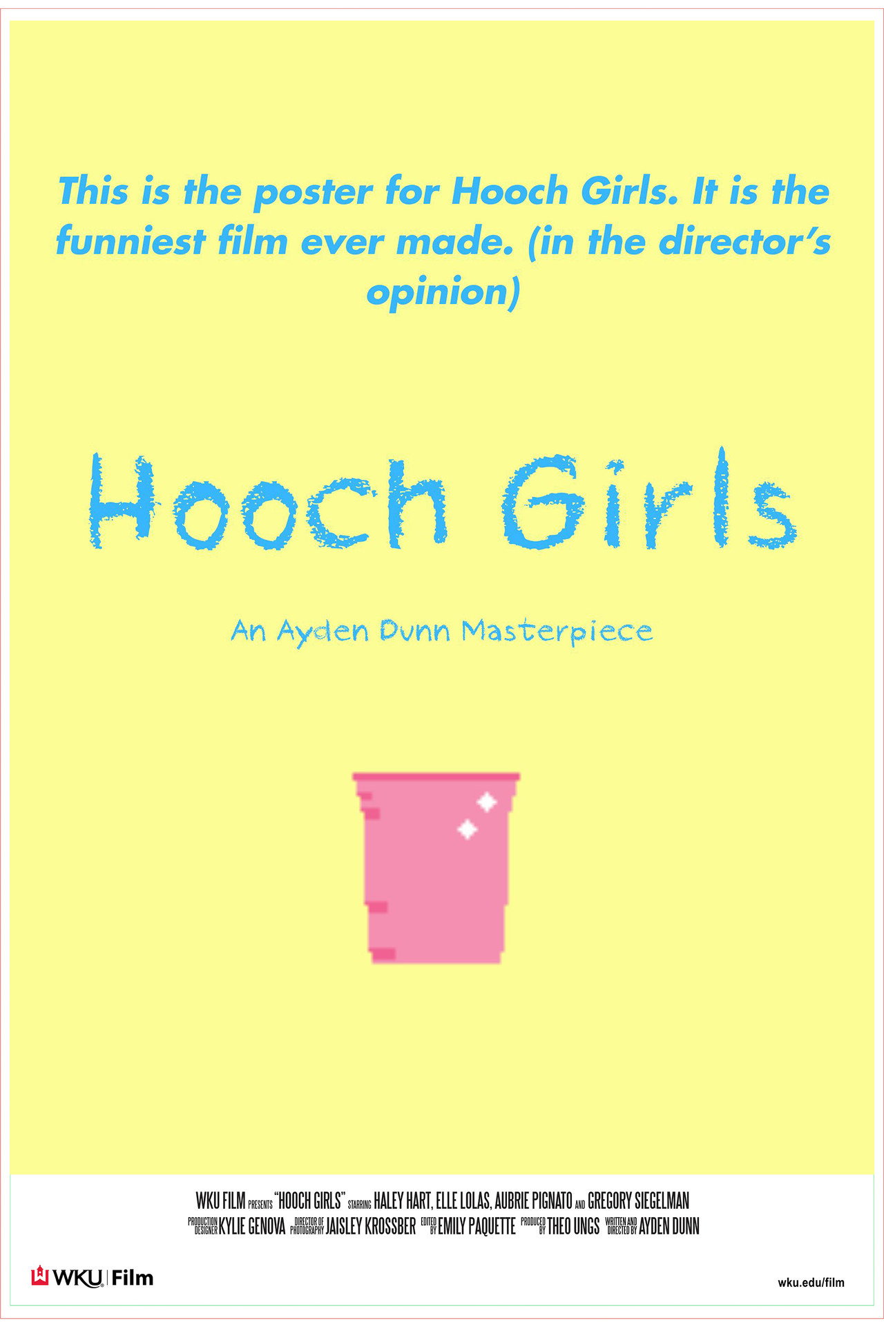 Hooch Girls Backdrop