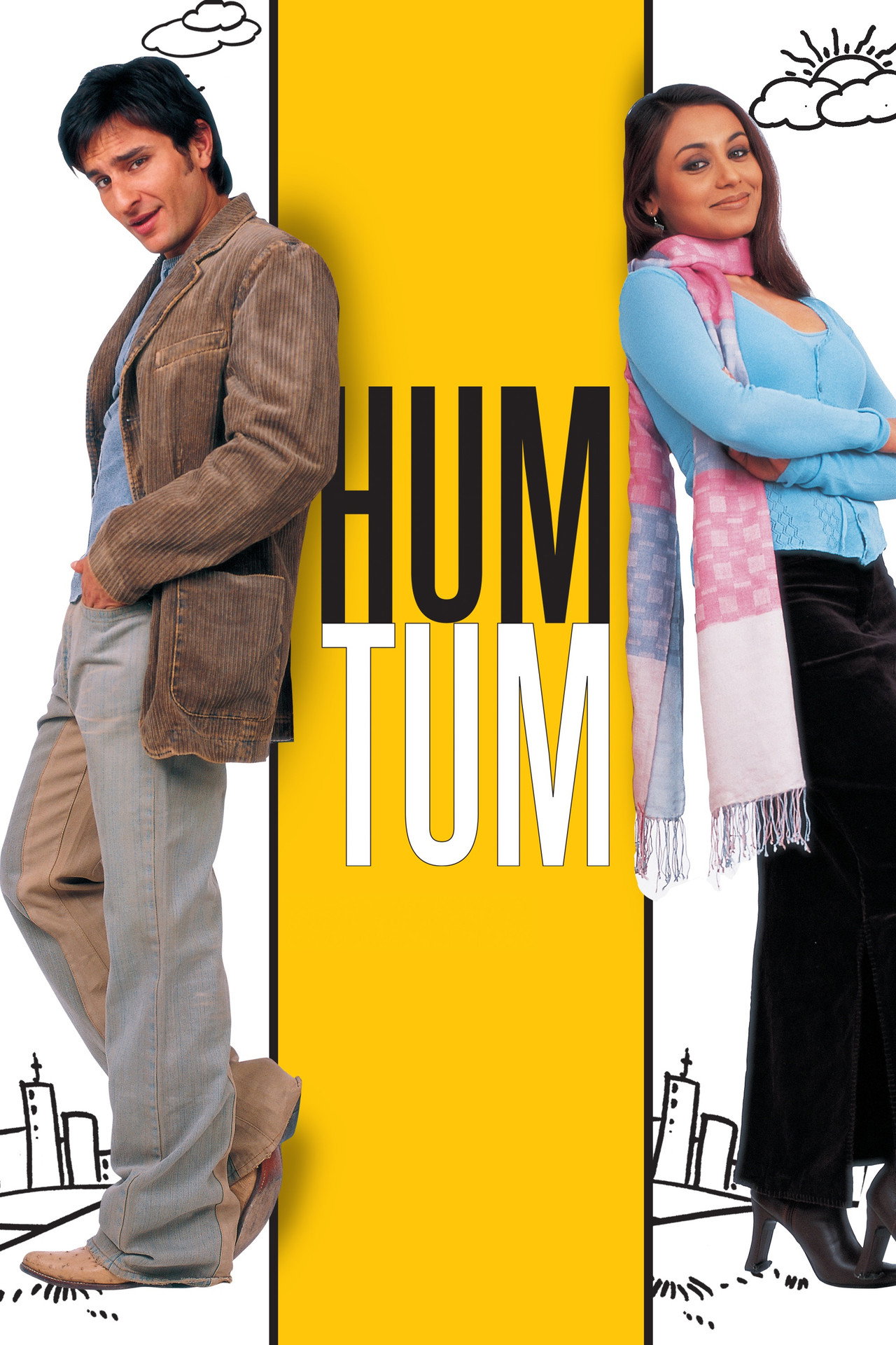 हम तुम filmaffisch