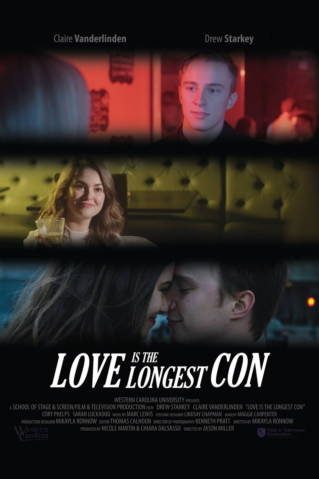 Love Is the Longest Con Backdrop