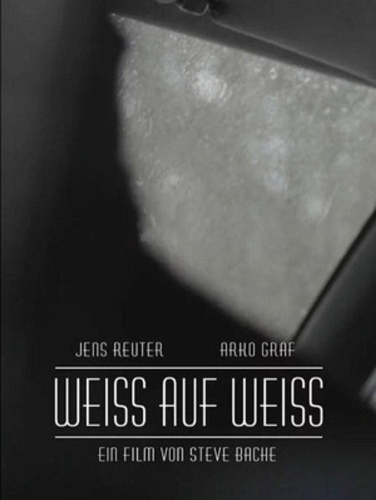 Weiss auf Weiss filmaffisch