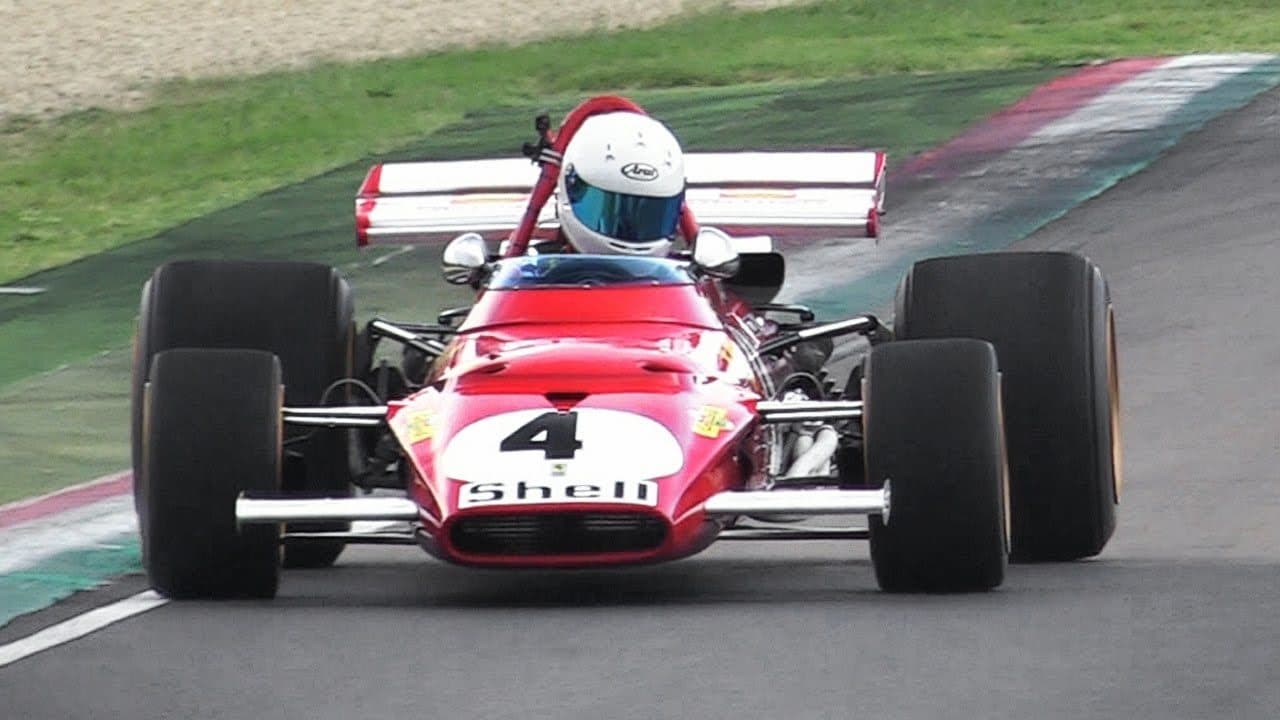 Scen från Ferrari 312B