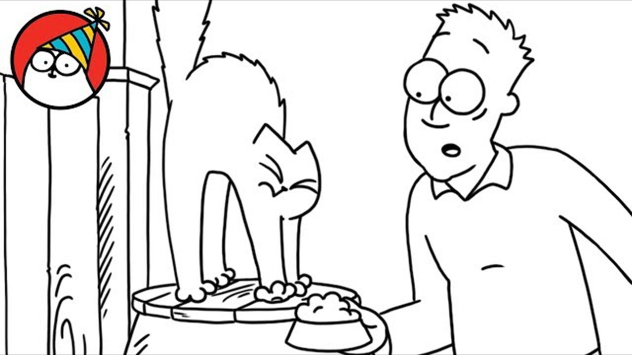 Simon's Cat — Stretched Out