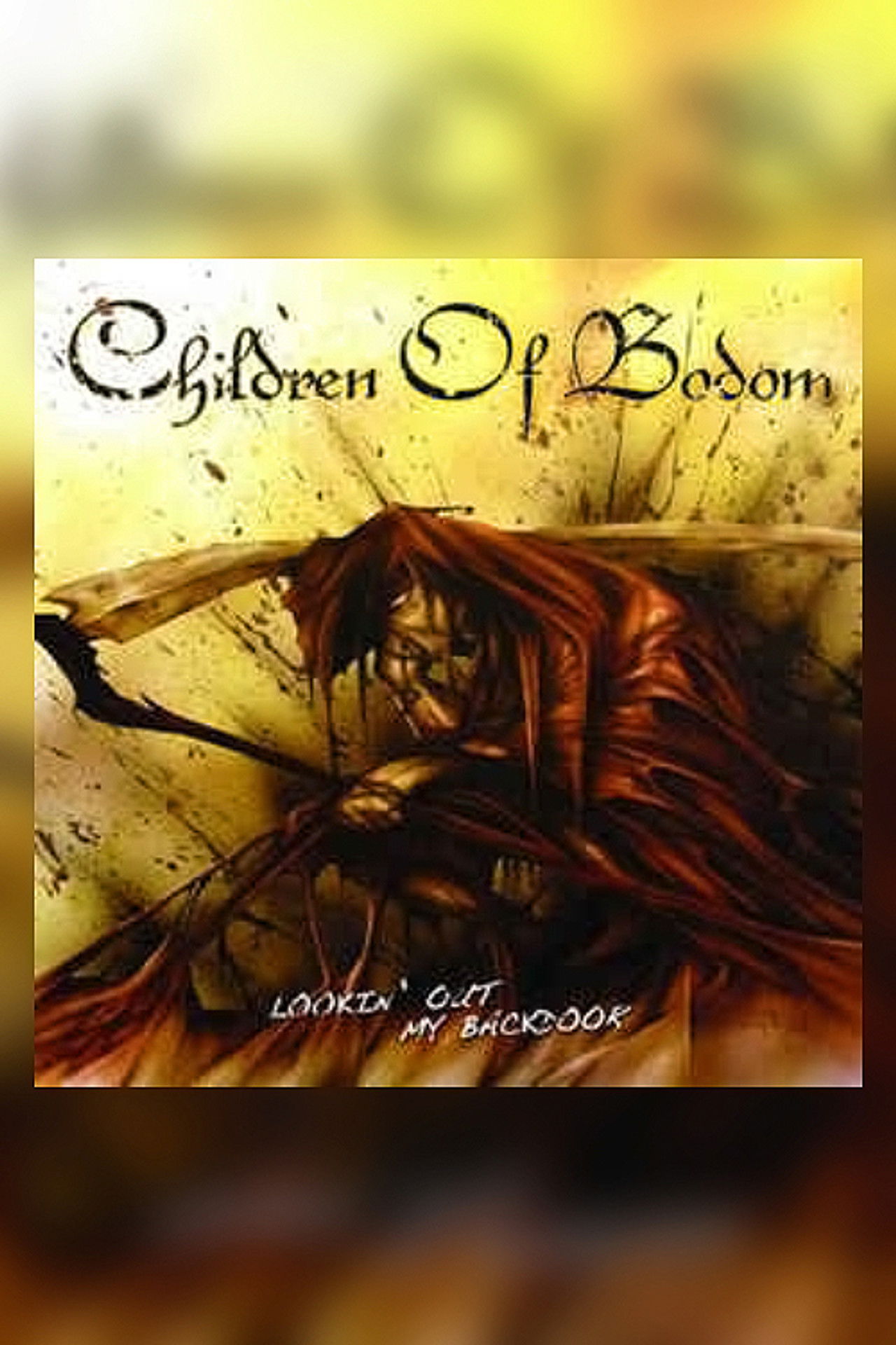 Children Of Bodom - Lookin' Out My Back Door Backdrop
