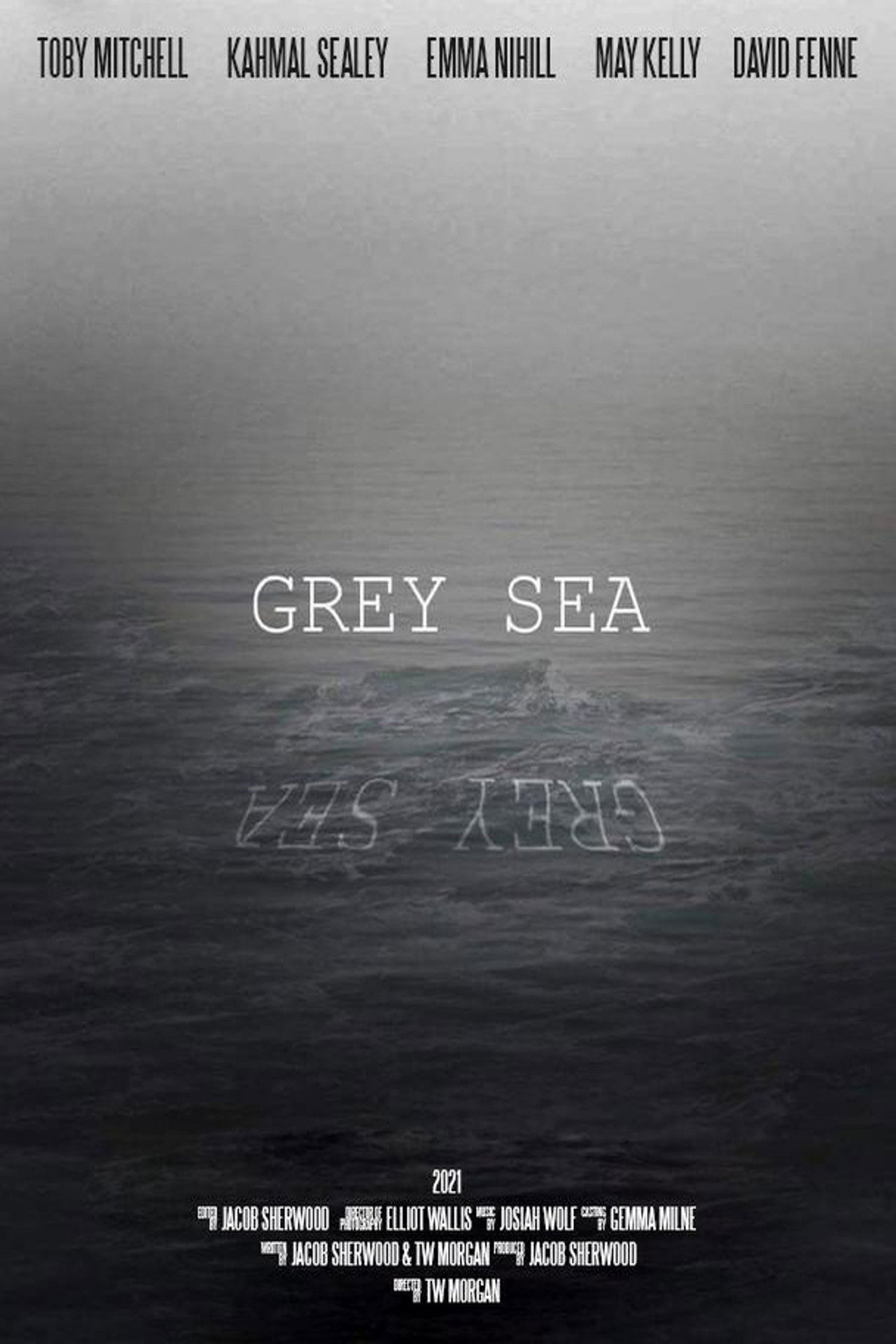 Grey Sea Backdrop