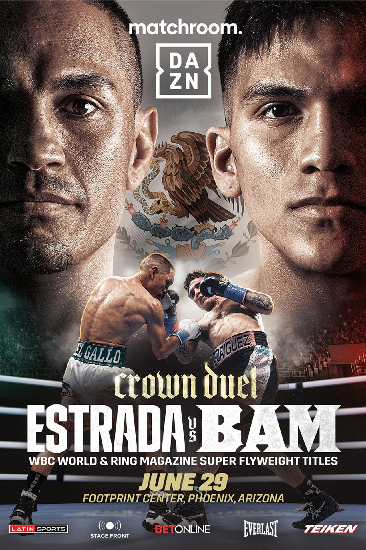 Juan Francisco Estrada vs. Jesse Rodriguez filmaffisch