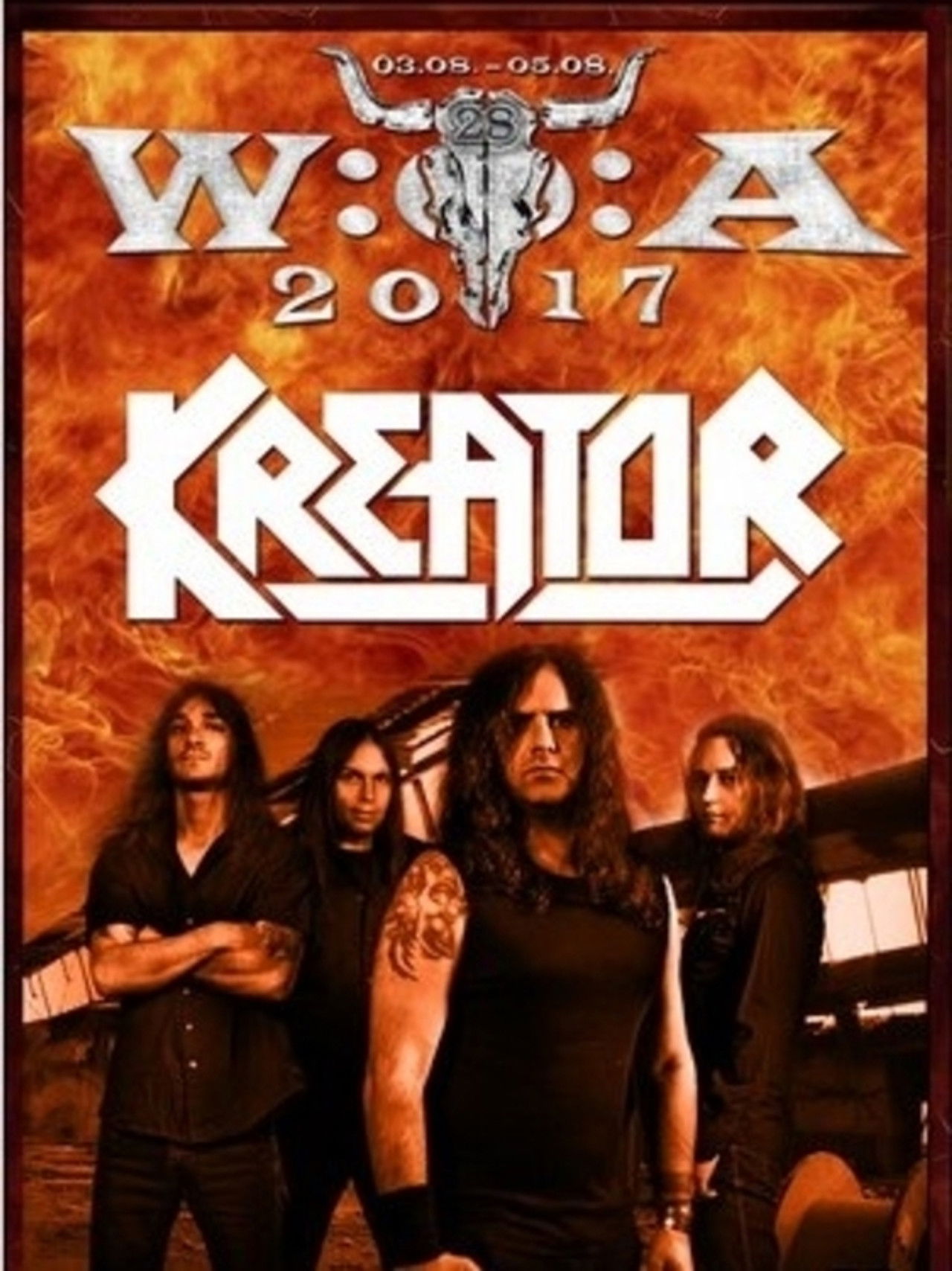 Kreator: Live at Wacken Open Air 2017 Backdrop