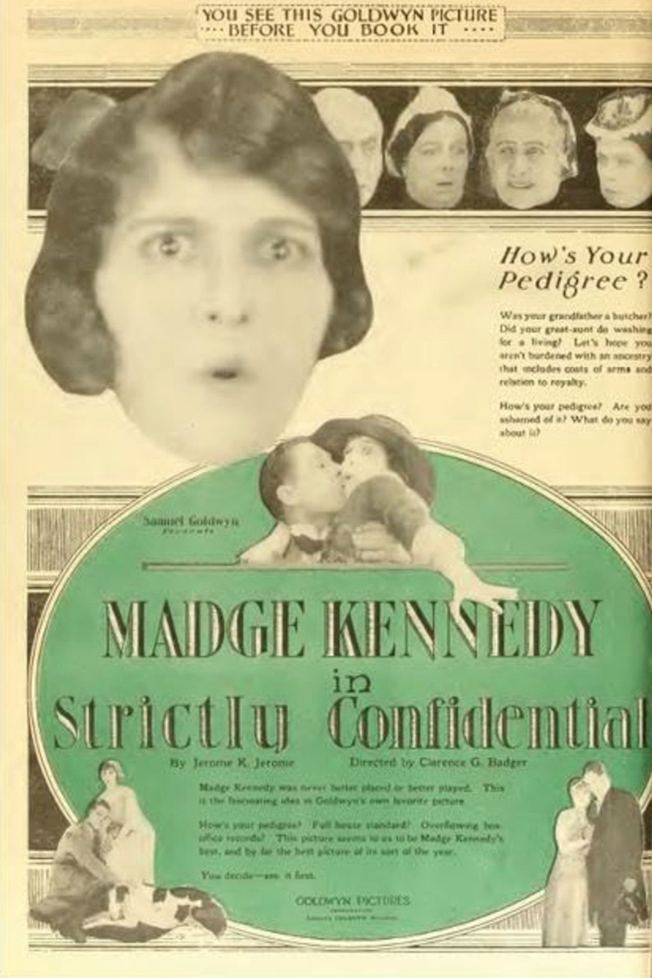 Strictly Confidential Backdrop