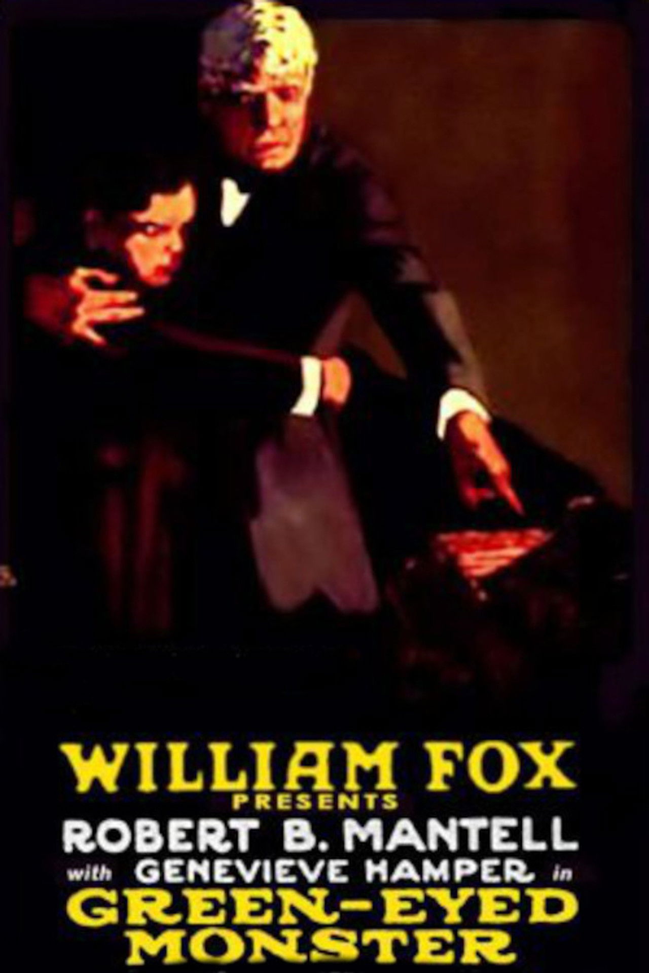 The Green-Eyed Monster Backdrop