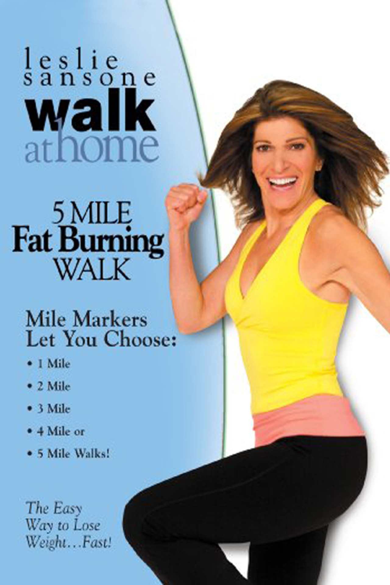Leslie Sansone: Walk at Home: 5 Mile Fat Burning Walk Backdrop