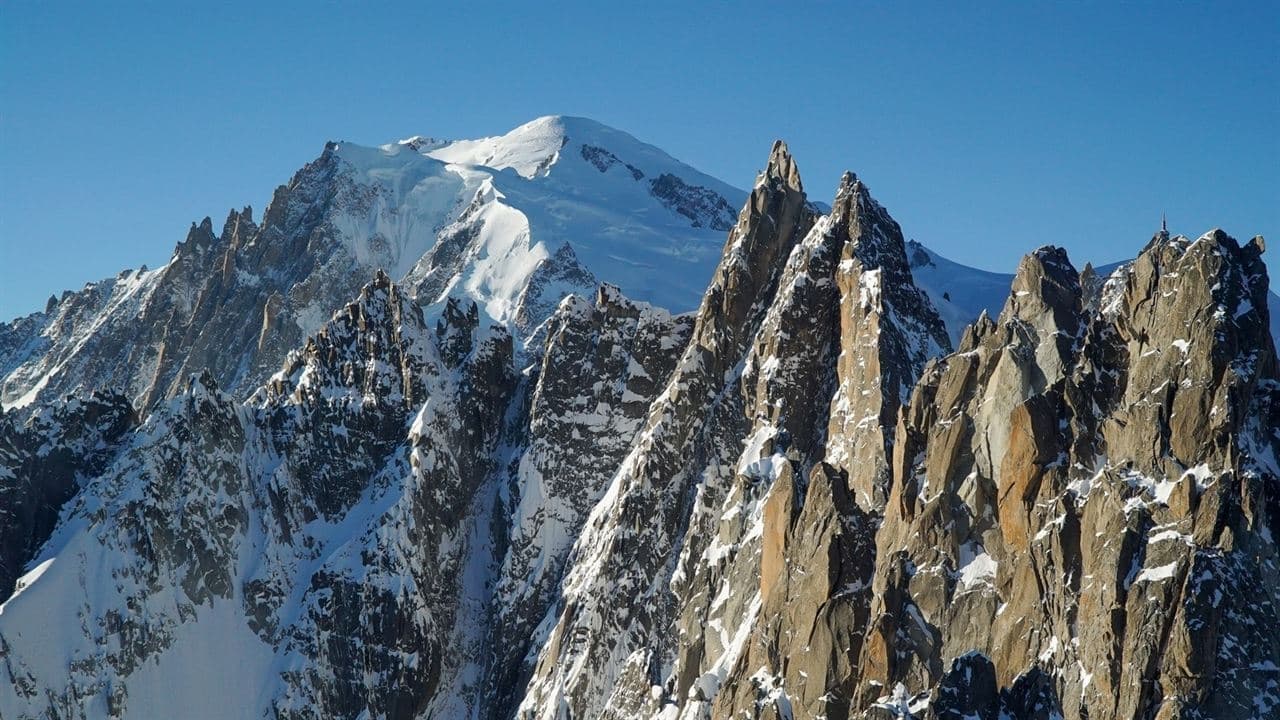 The Alps background