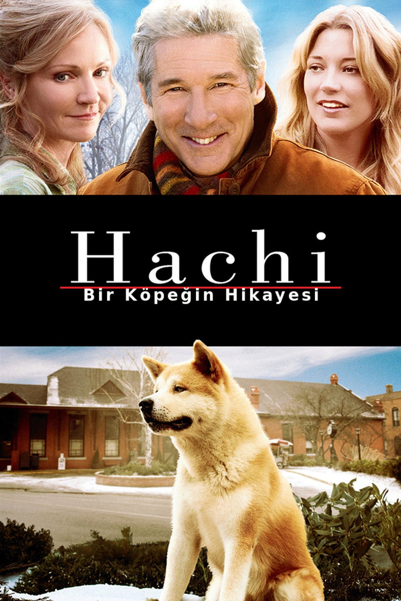 Hachi: Bir Köpeğin Hikayesi Poster