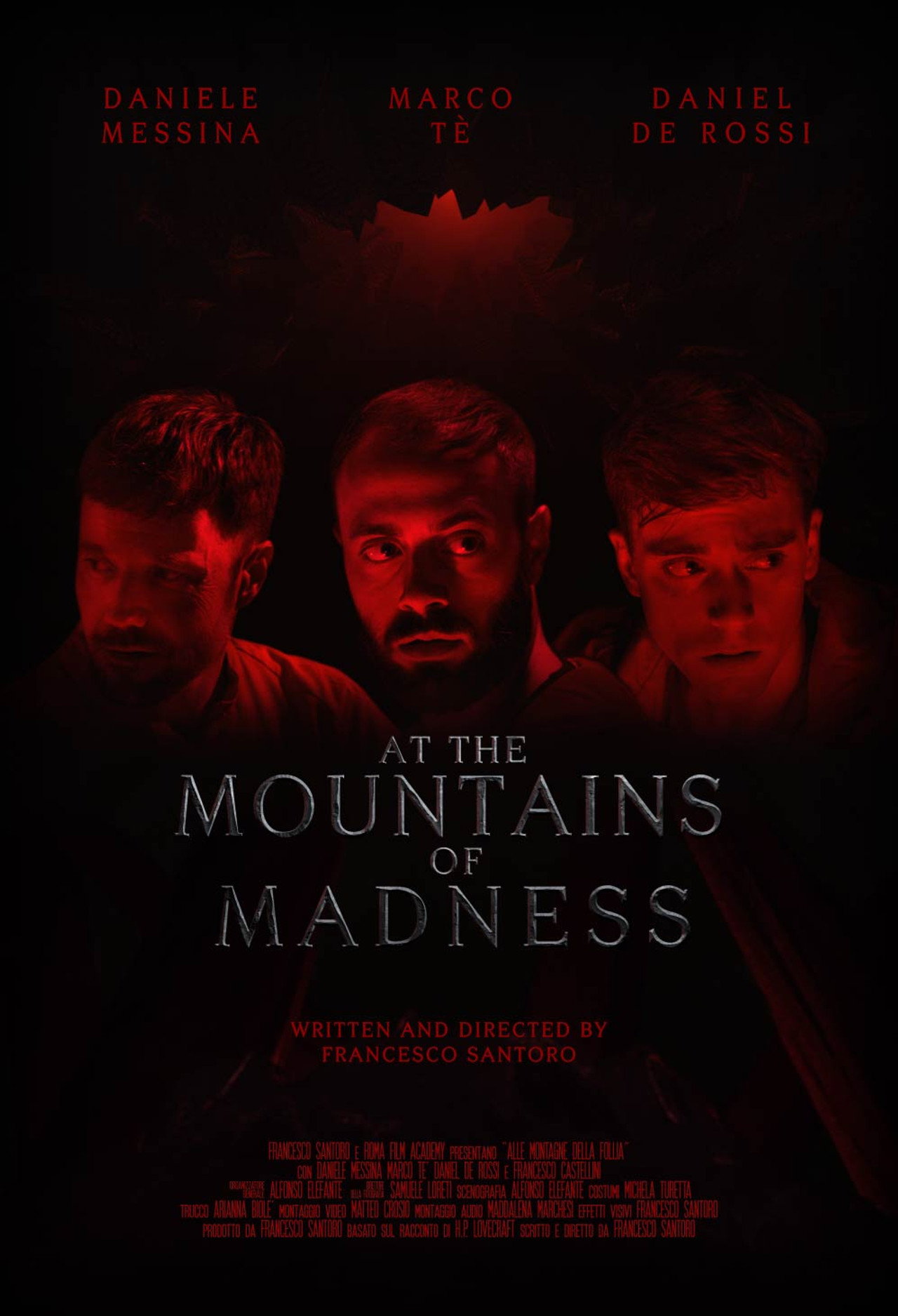 Alle Montagne della Follia filmaffisch