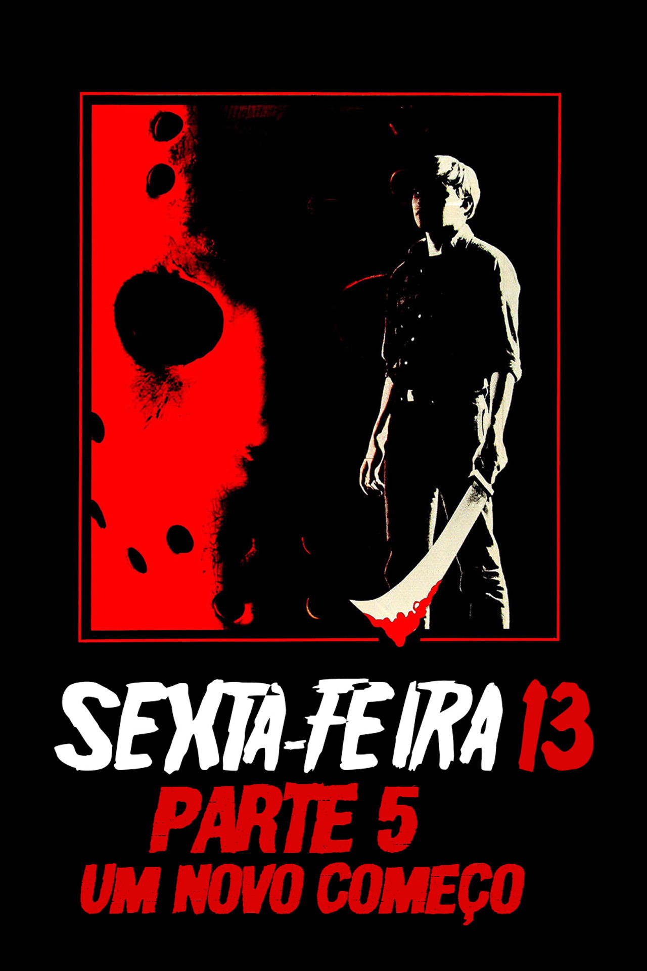 Pôster de Sexta-Feira 13 - Parte 5: Um Novo Começo