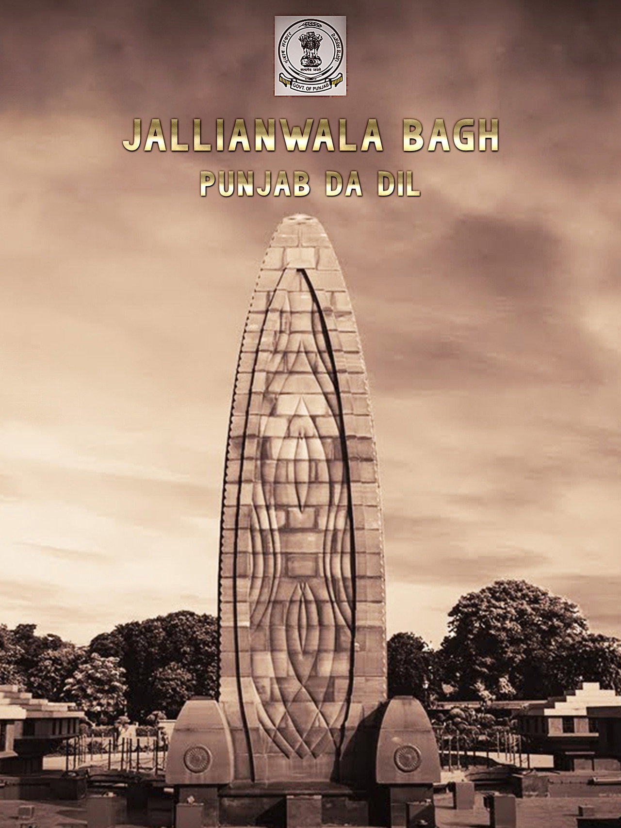 Jallianwala Bagh: Punjab Da Dil filmaffisch