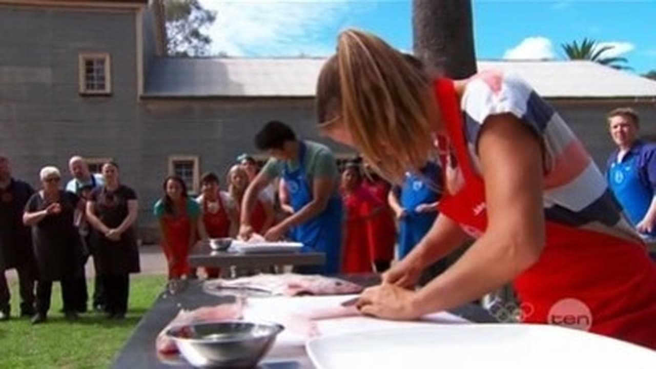 MasterChef Australia - Season 5 Episode 7 : Barossa Boot Camp Day 3: Seafood at Seppeltsfield Winery