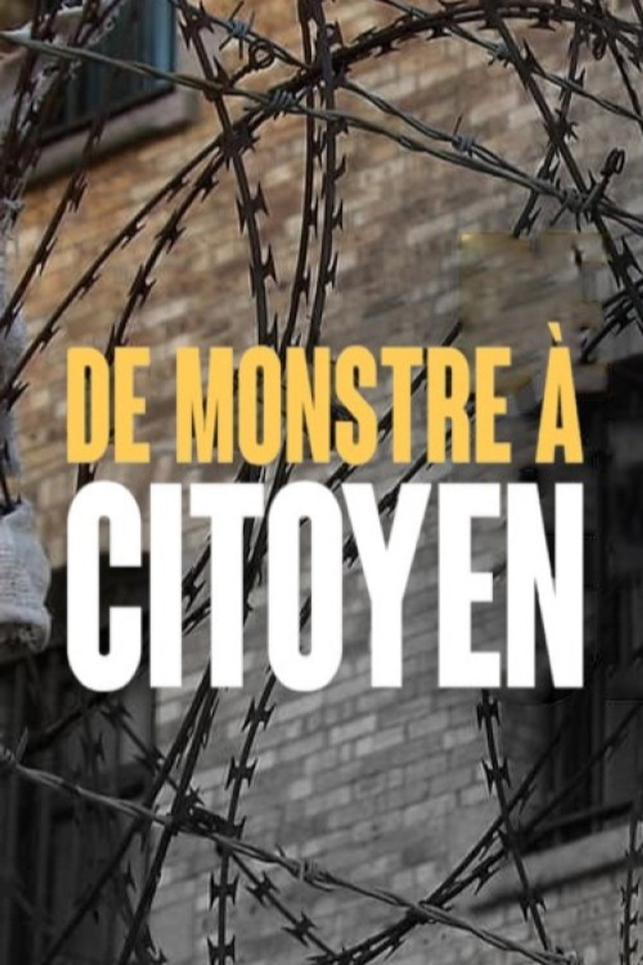 De monstre à citoyen filmaffisch