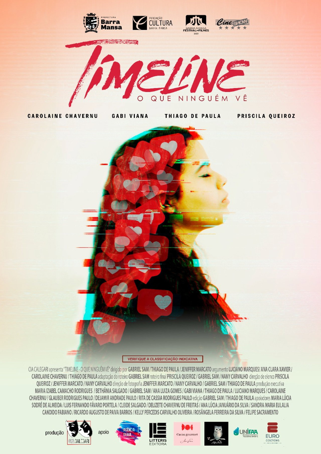 Timeline - O que ninguém vê filmaffisch