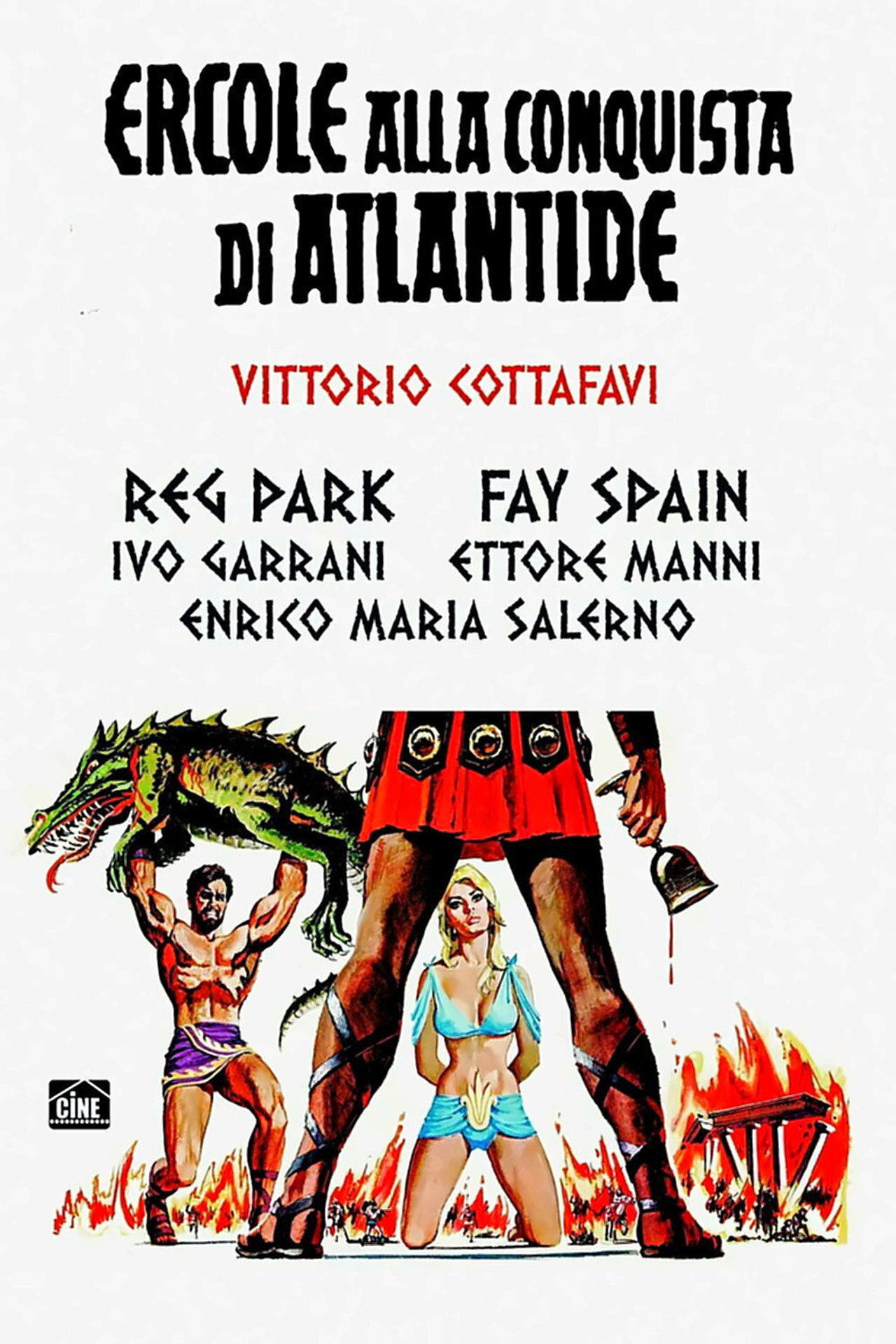Ercole alla conquista di Atlantide filmaffisch