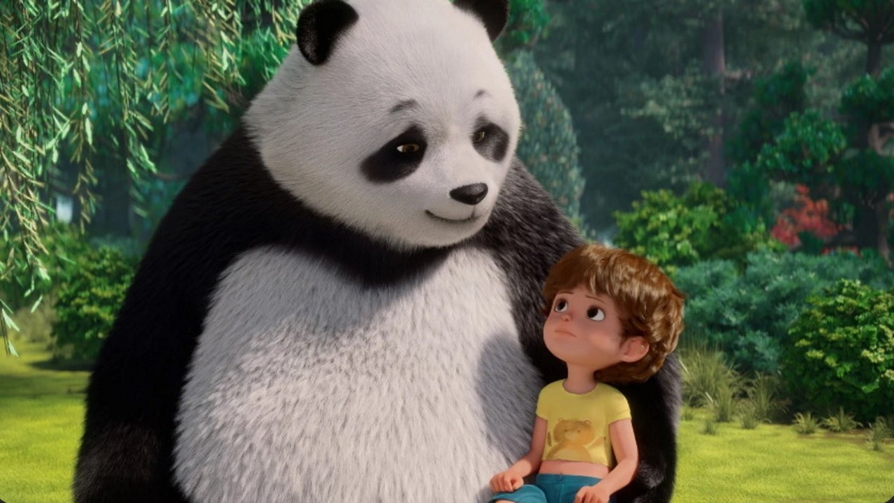 Sereno: O Panda Zen backdrop