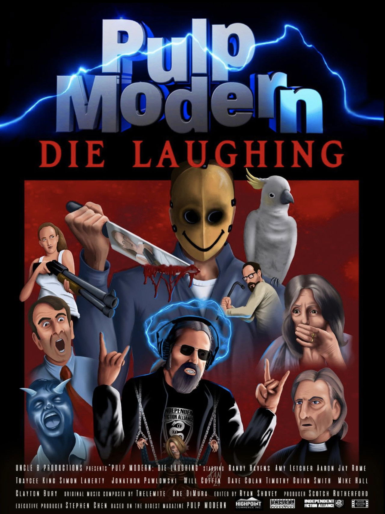 Pulp Modern: Die Laughing Backdrop