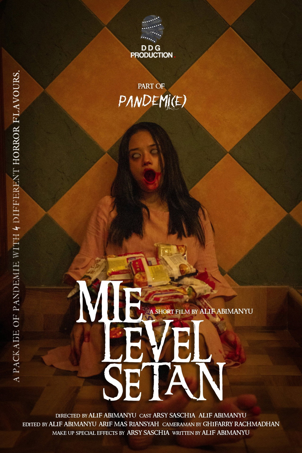 Pandemi(e): Mie Level Setan Backdrop