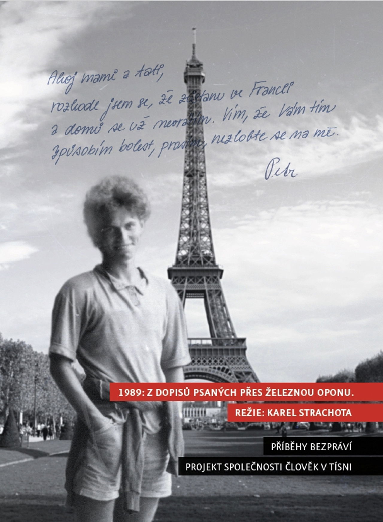 1989: Z dopisů psaných přes železnou oponu Backdrop