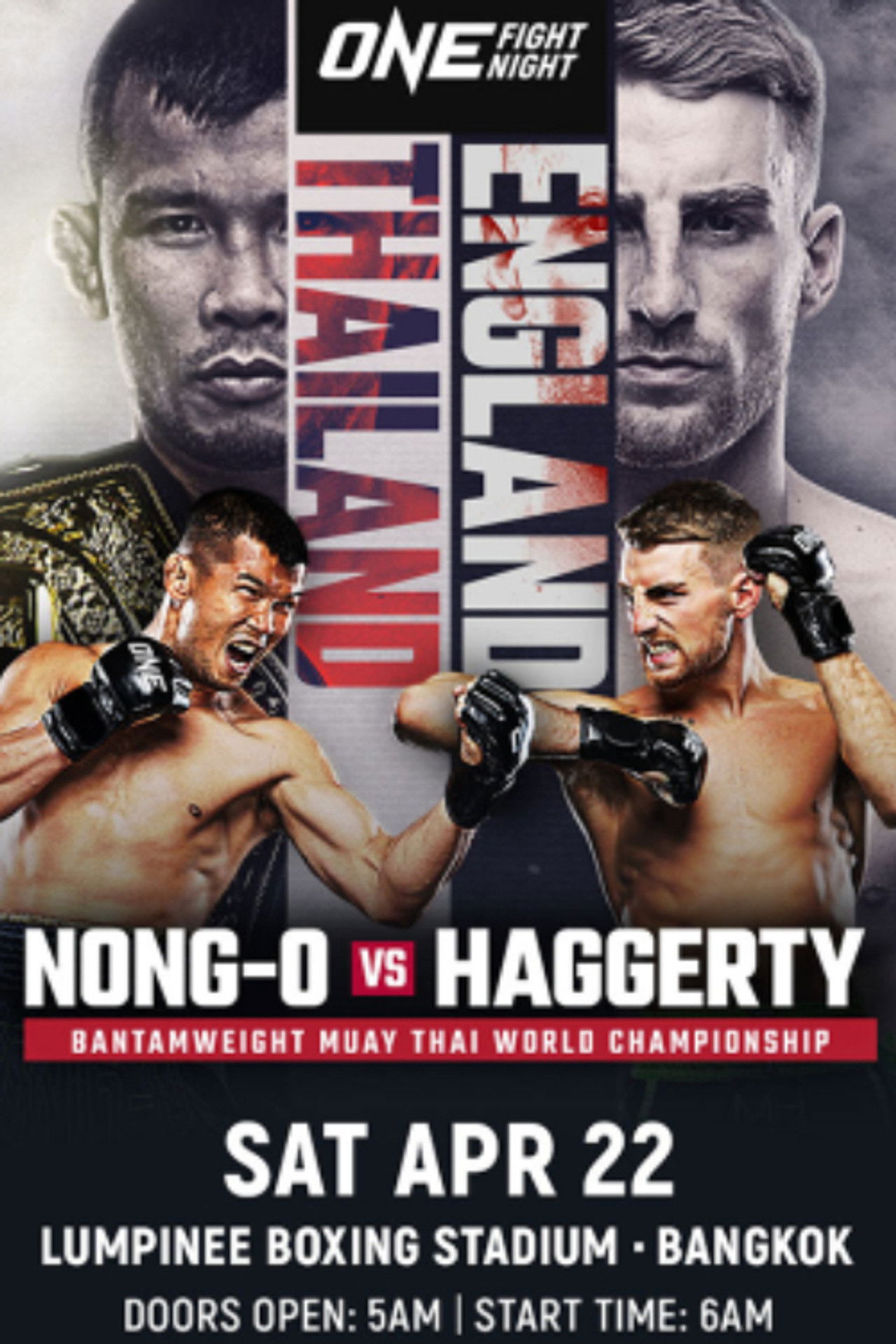 ONE Fight Night 9: Nong-O vs. Haggerty Backdrop