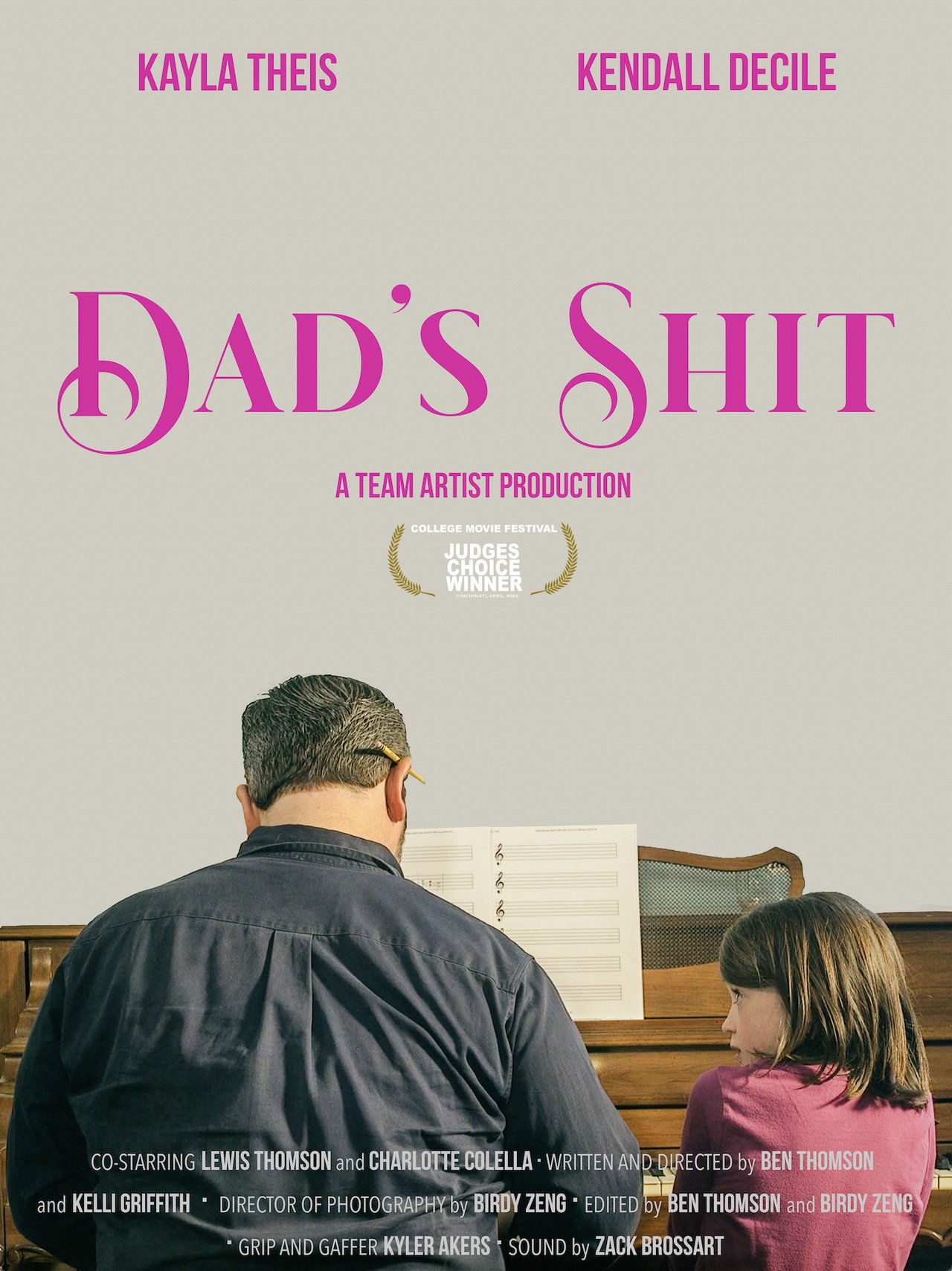 Dad's Shit Backdrop