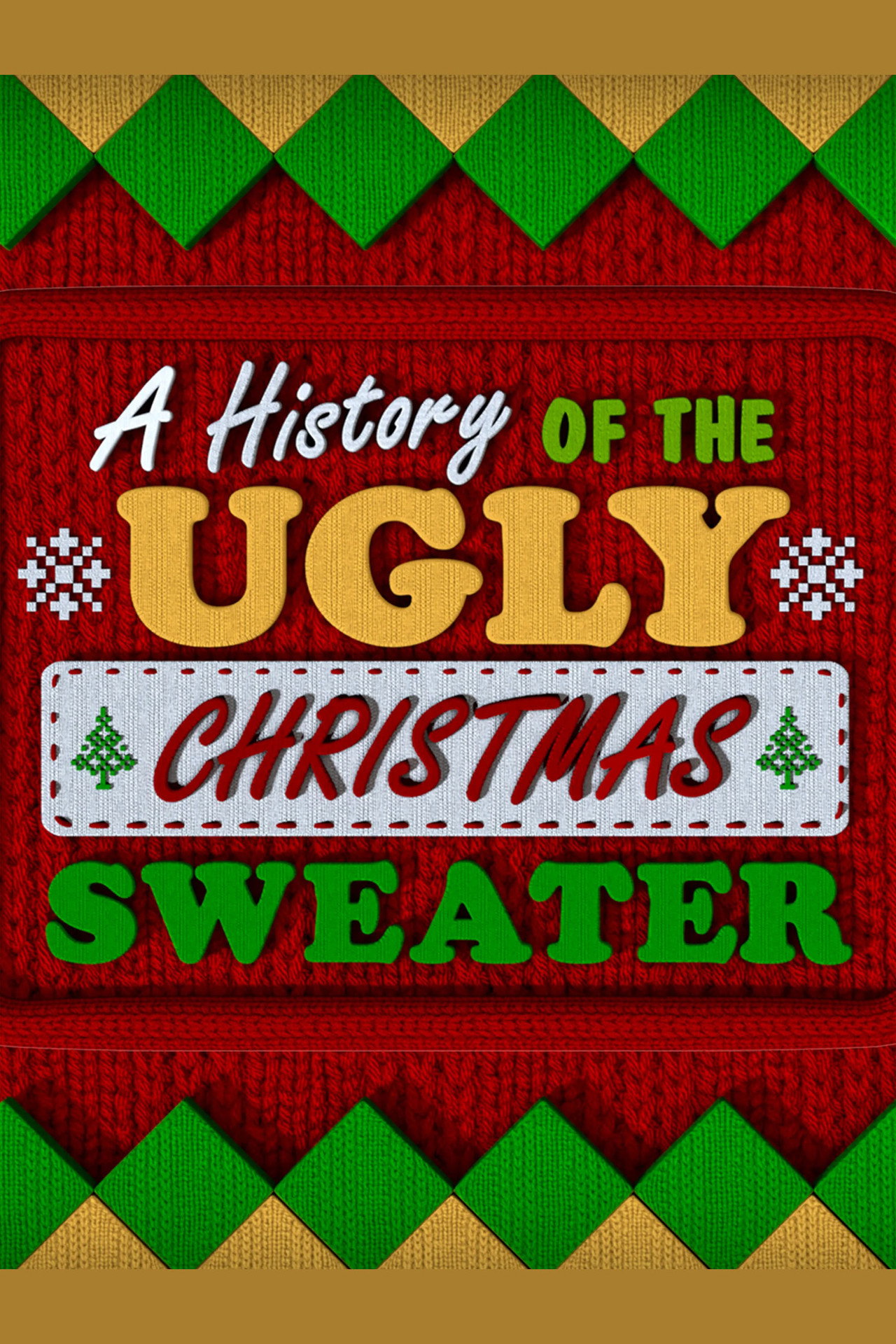 A History of the Ugly Christmas Sweater Backdrop