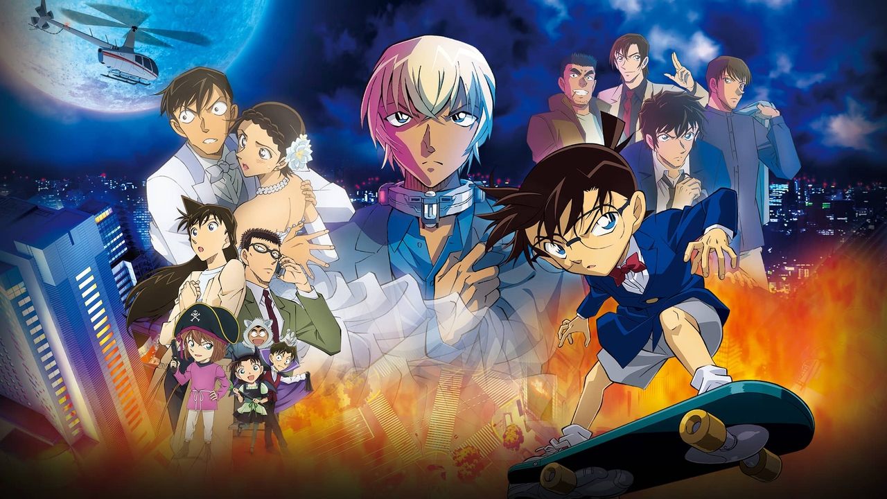 Scen från Detective Conan: The Bride of Halloween