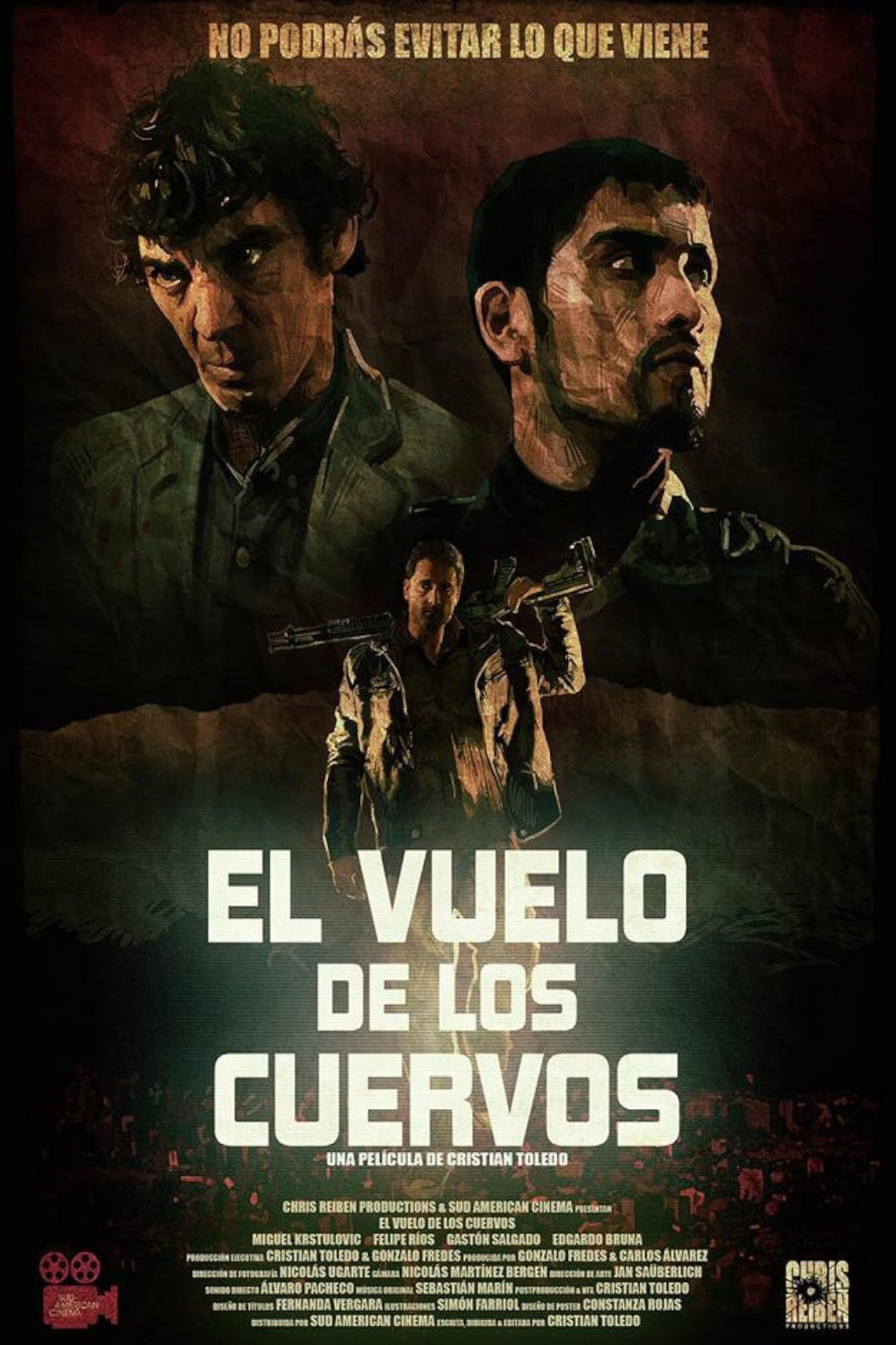 El vuelo de los cuervos filmaffisch