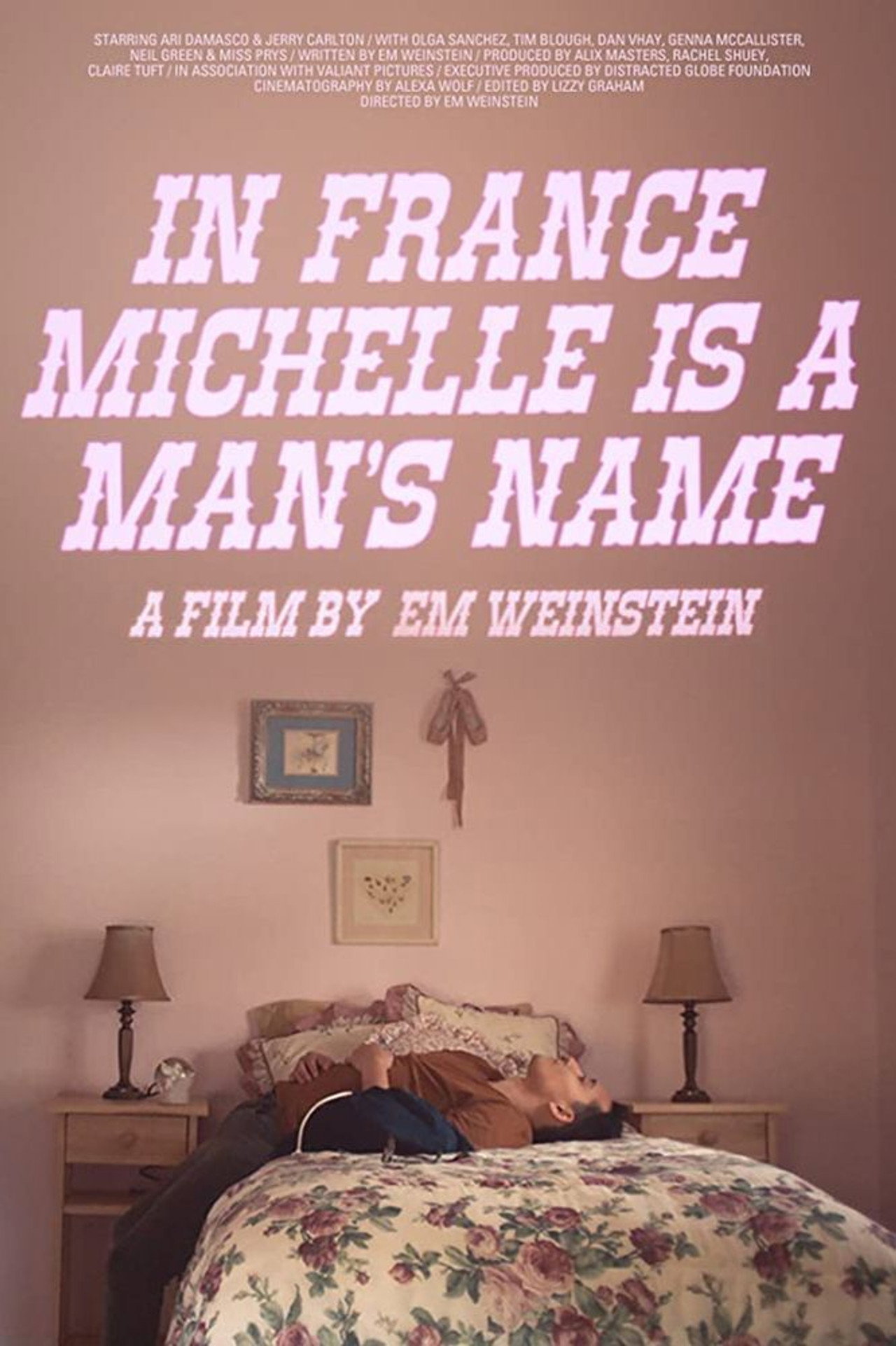 In France Michelle Is a Man's Name filmaffisch