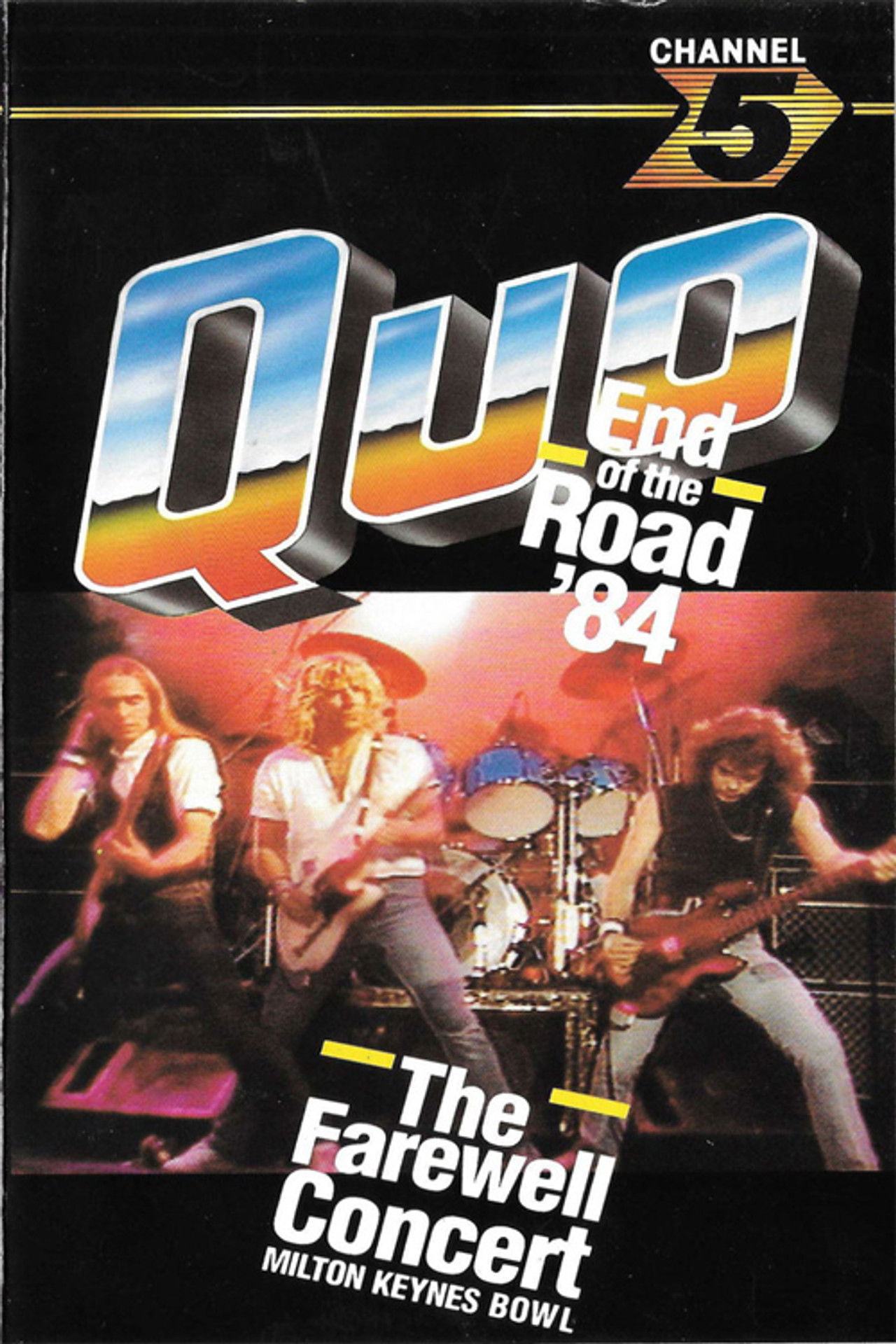Status Quo - End Of The Road '84 Backdrop