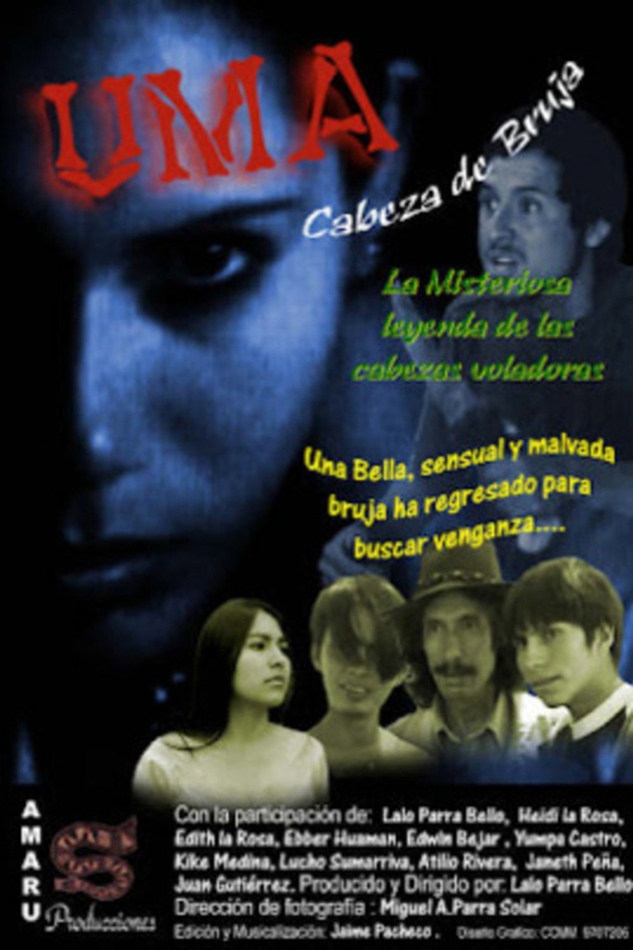 Uma, cabeza de bruja Backdrop